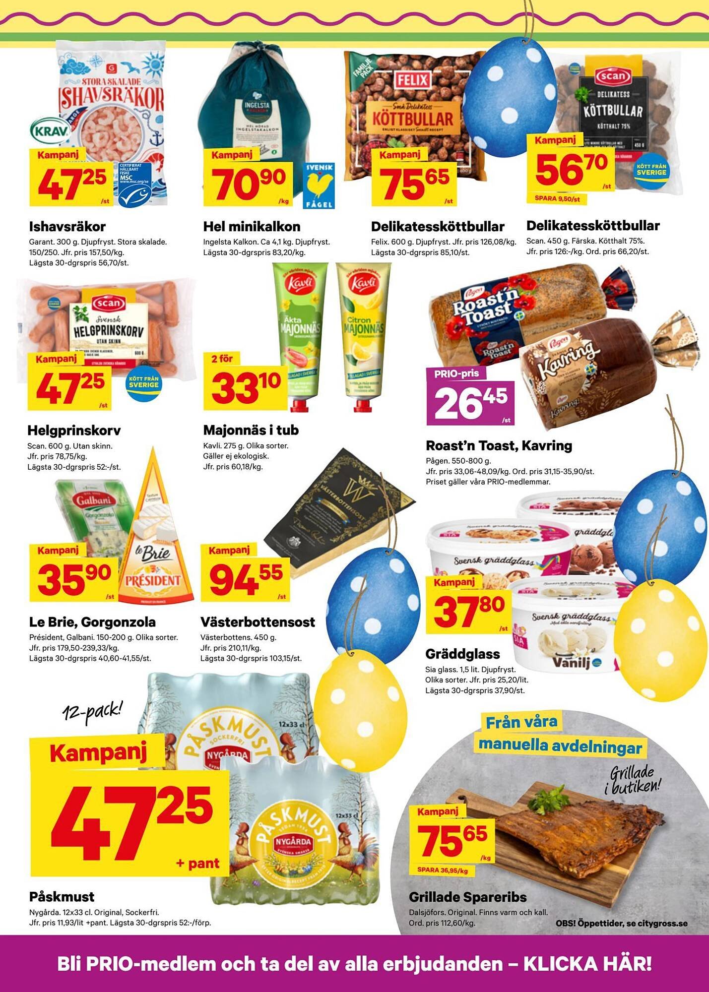 City Gross reklamblad