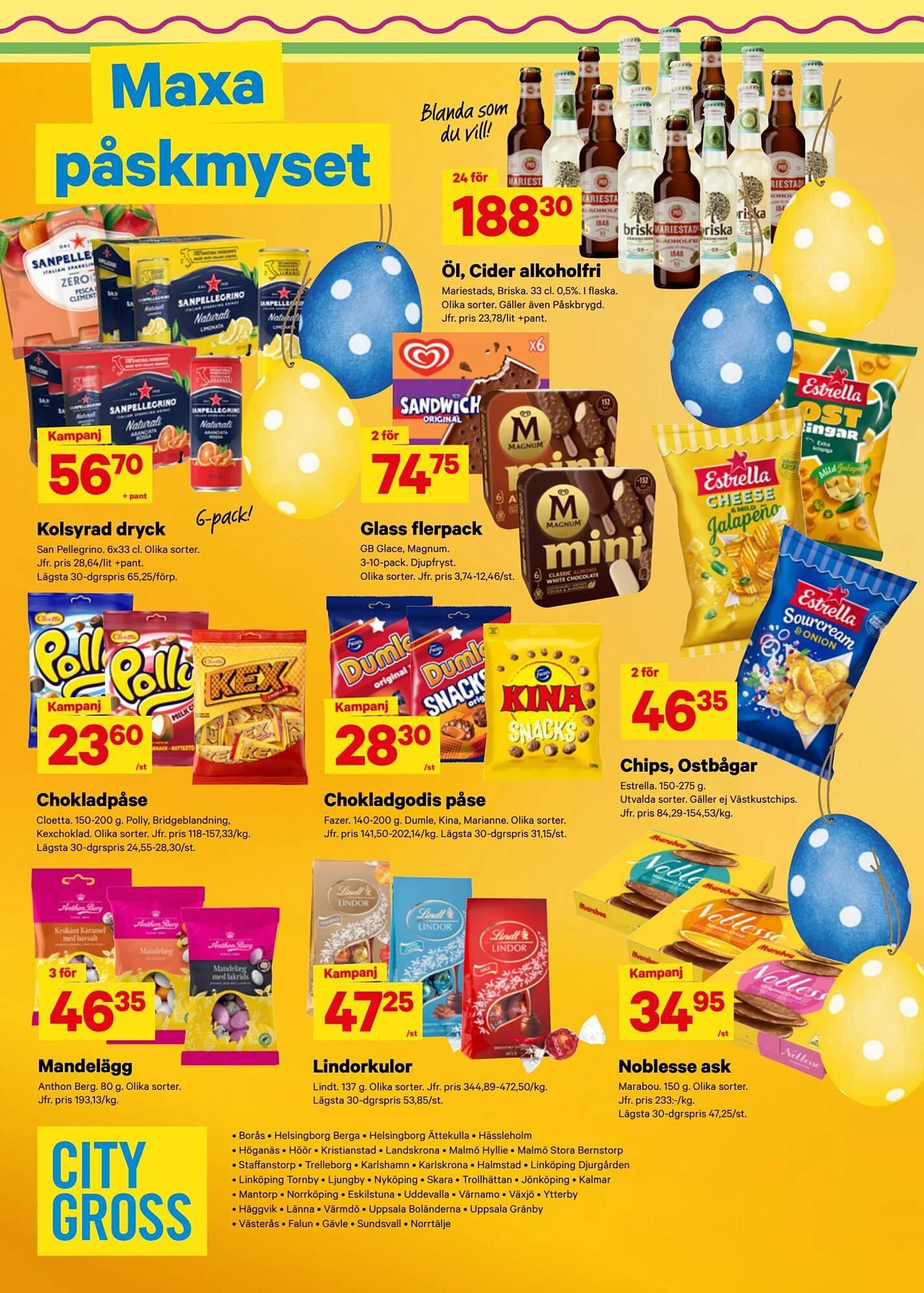 City Gross reklamblad