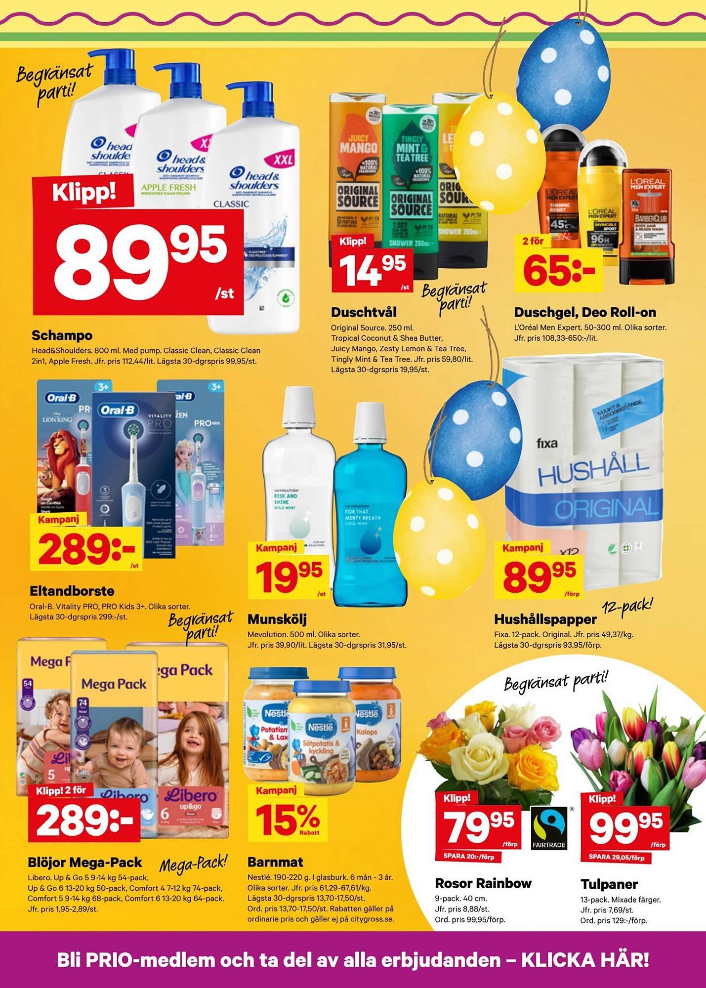 City Gross reklamblad