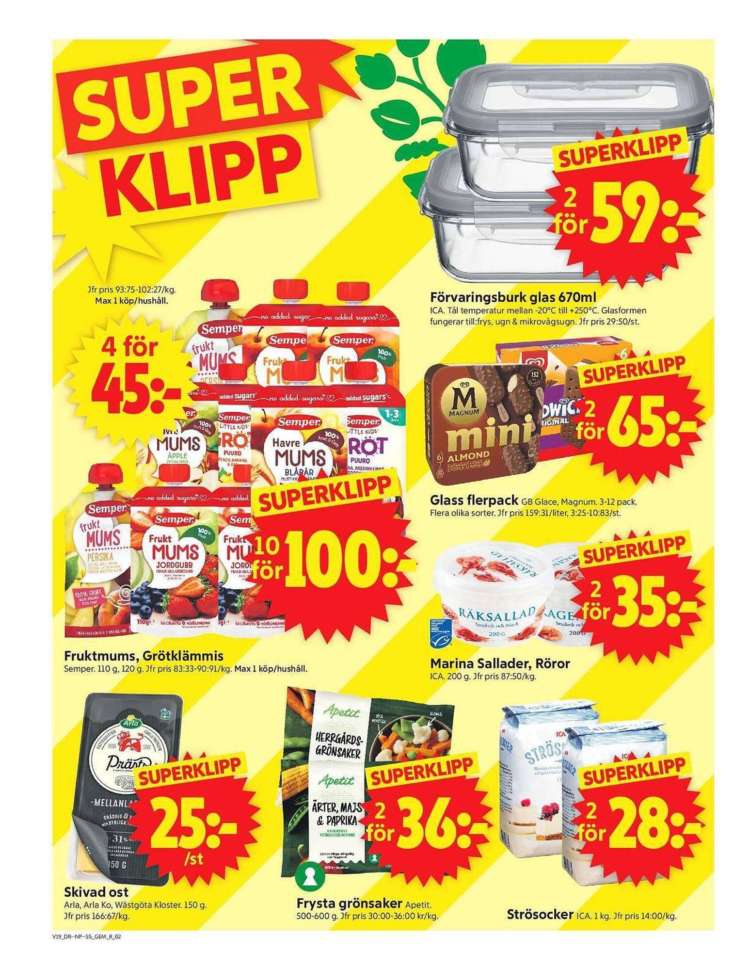 ICA Supermarket reklamblad