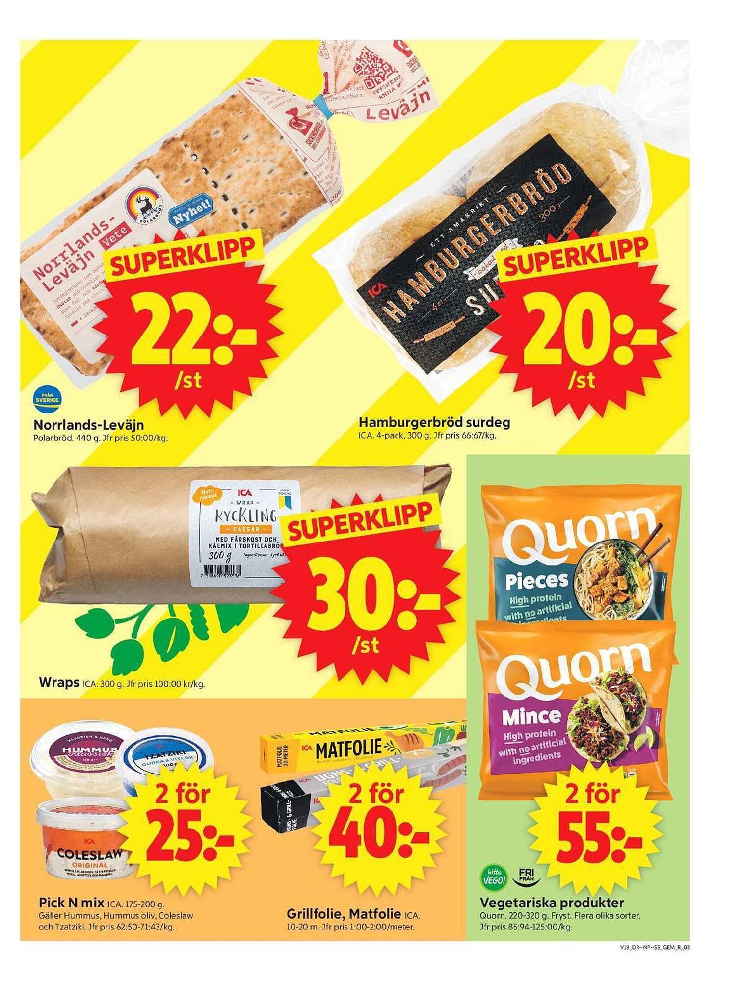 ICA Supermarket reklamblad