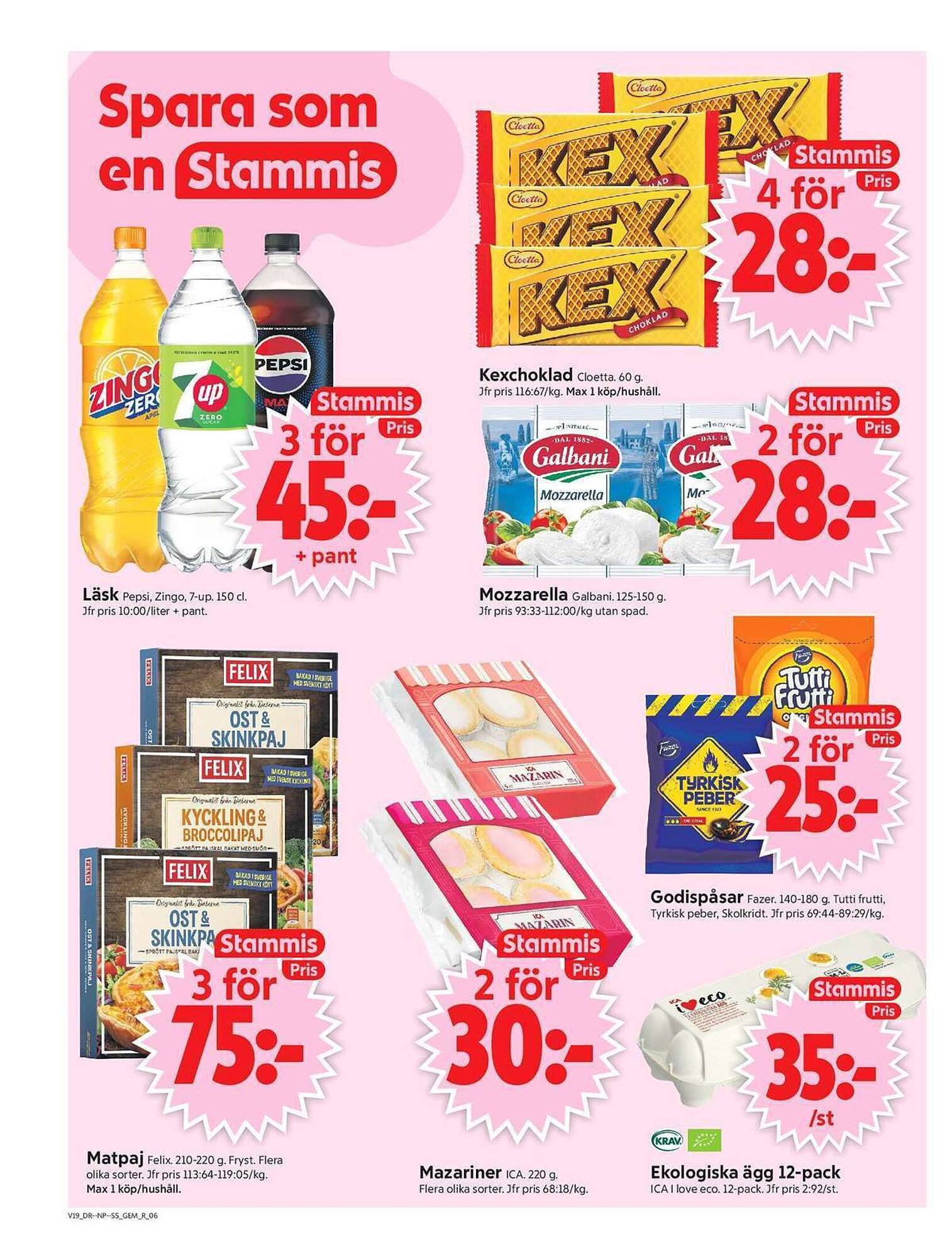 ICA Supermarket reklamblad