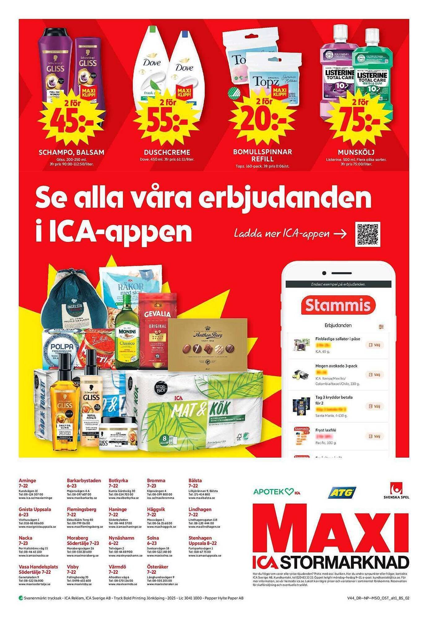 ICA Maxi reklamblad (2025-10-27 - 2025-11-02)