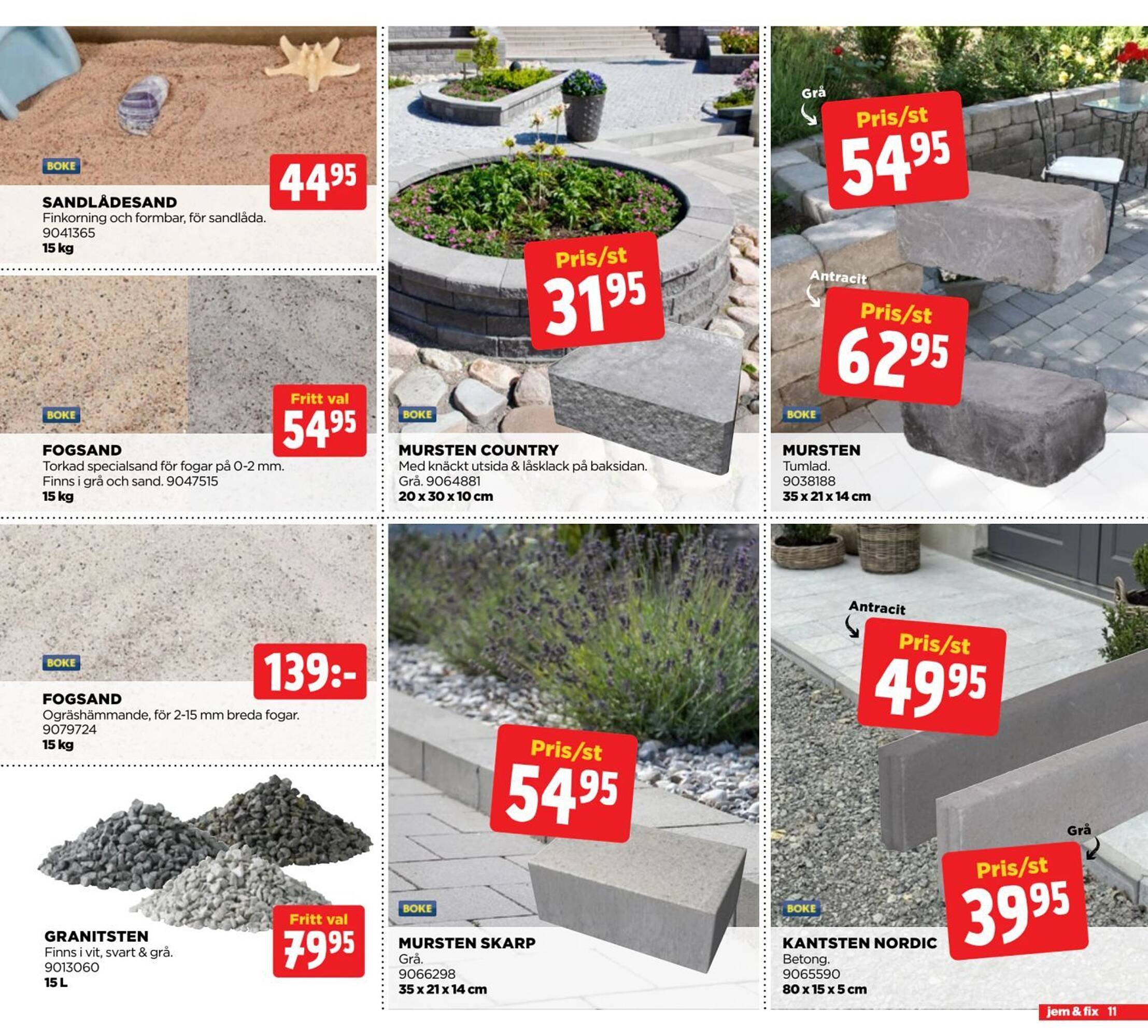 Jem&amp;Fix reklamblad