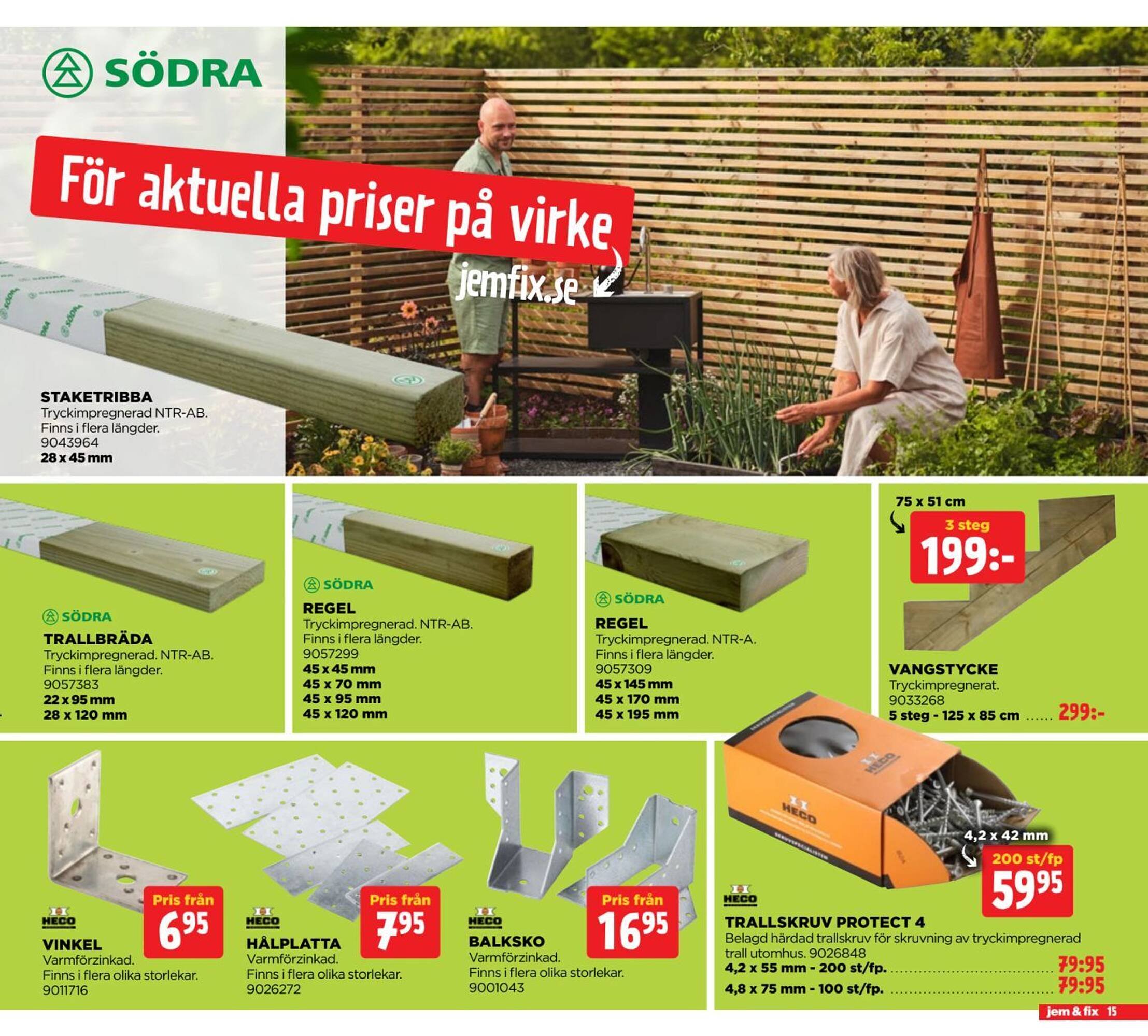 Jem&amp;Fix reklamblad