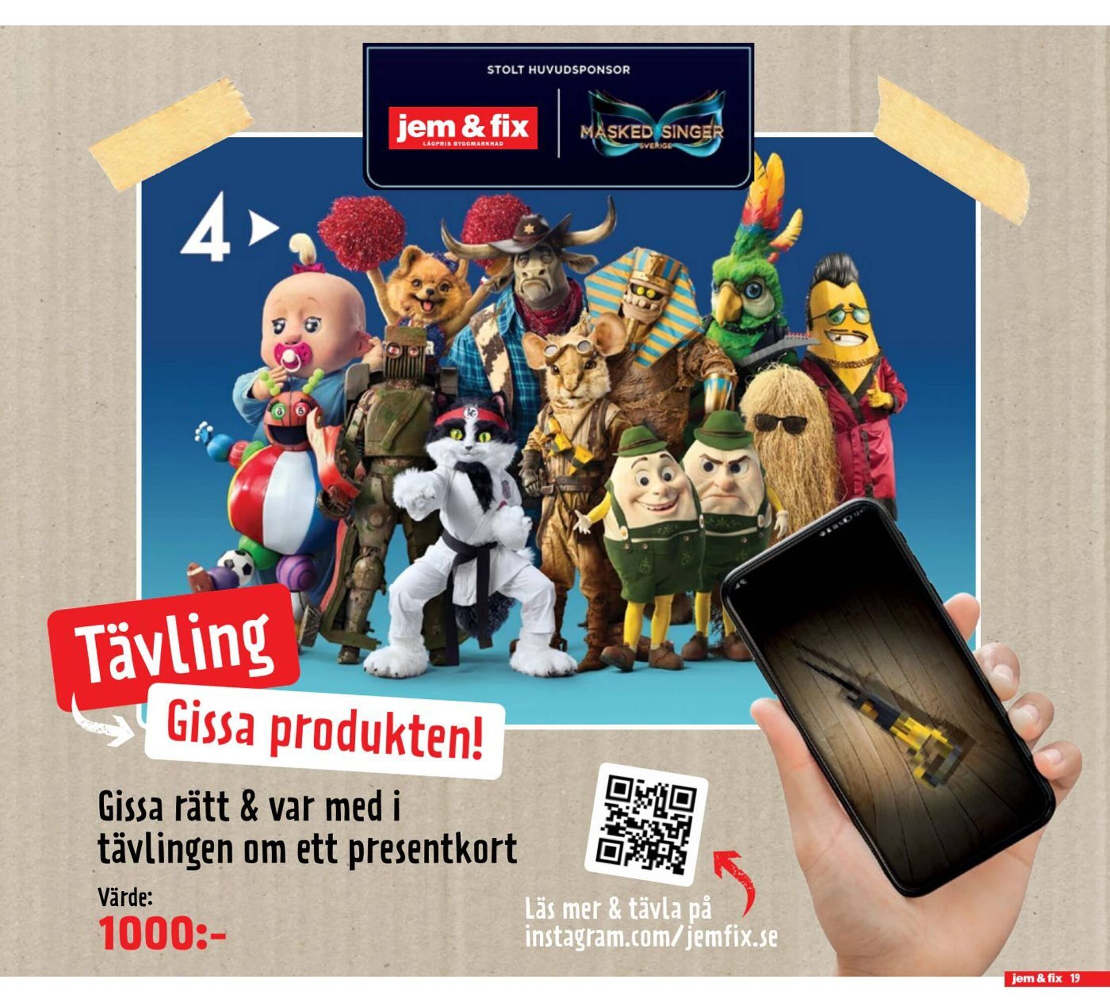 Jem&amp;Fix reklamblad