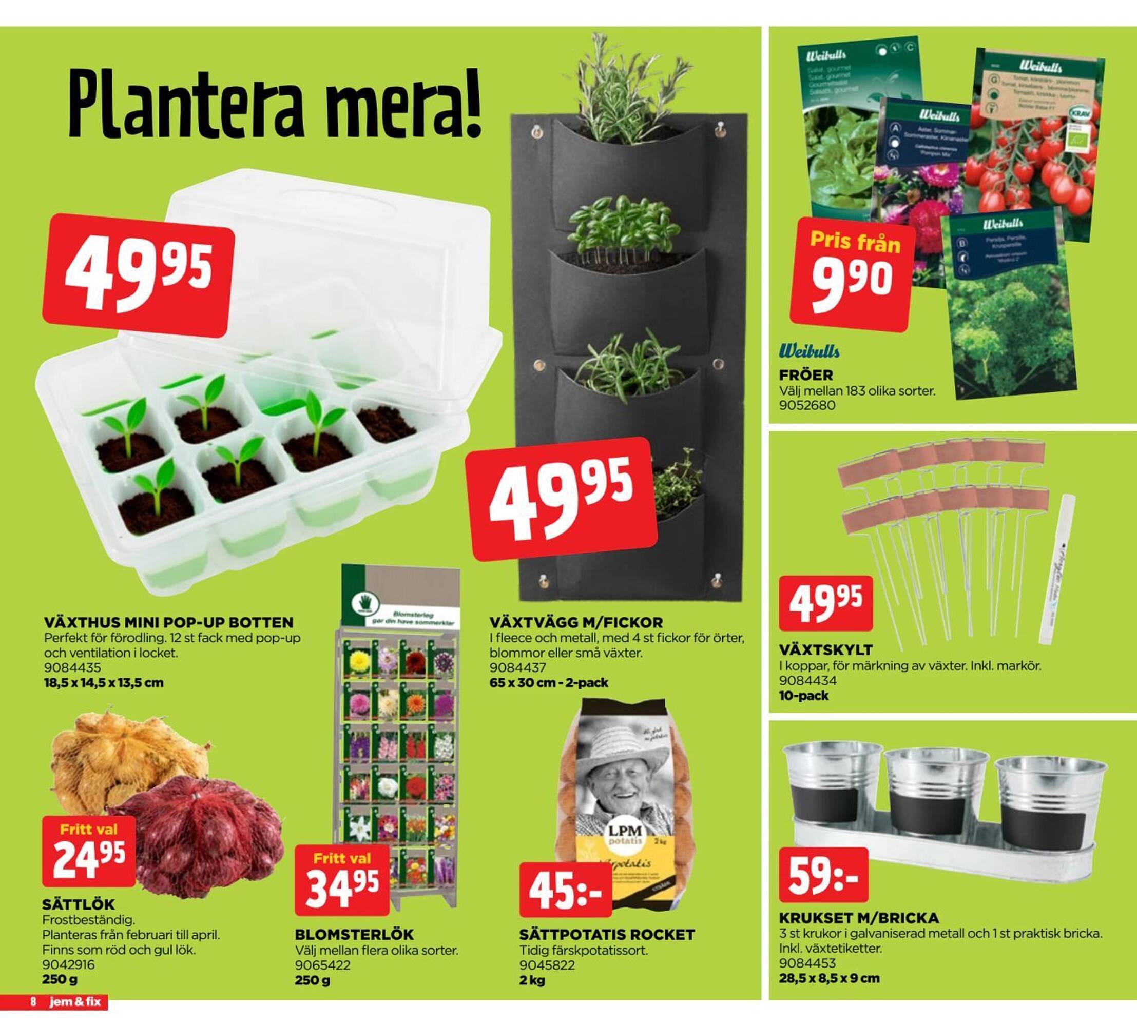 Jem&amp;Fix reklamblad