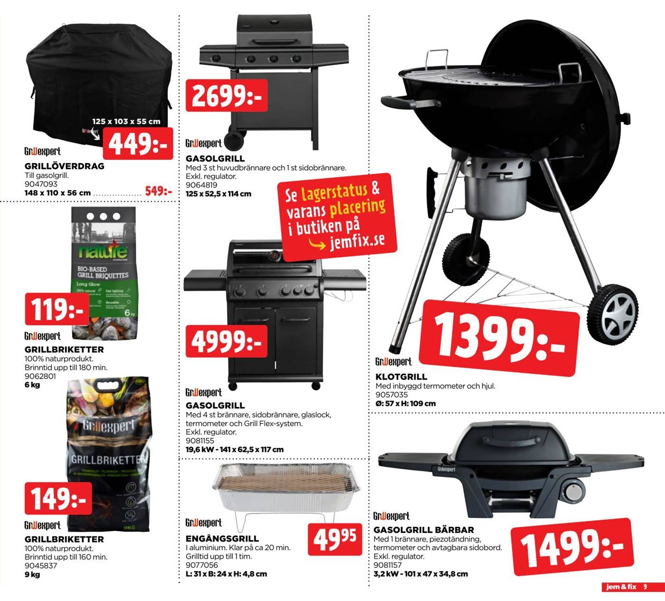 Jem&amp;Fix reklamblad