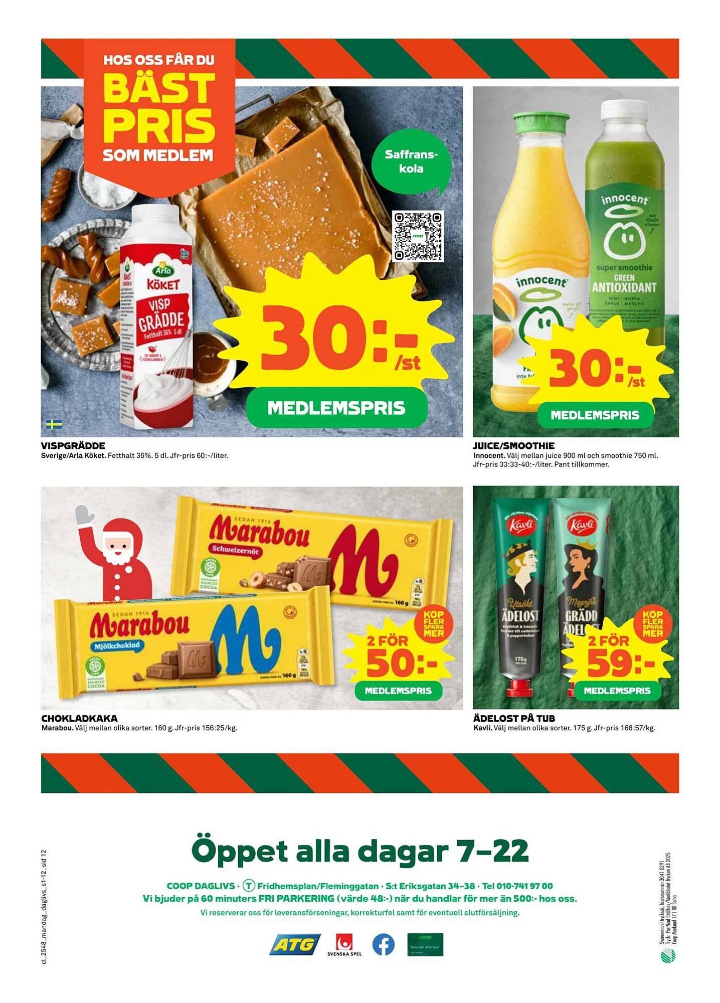 Coop Daglivs reklamblad