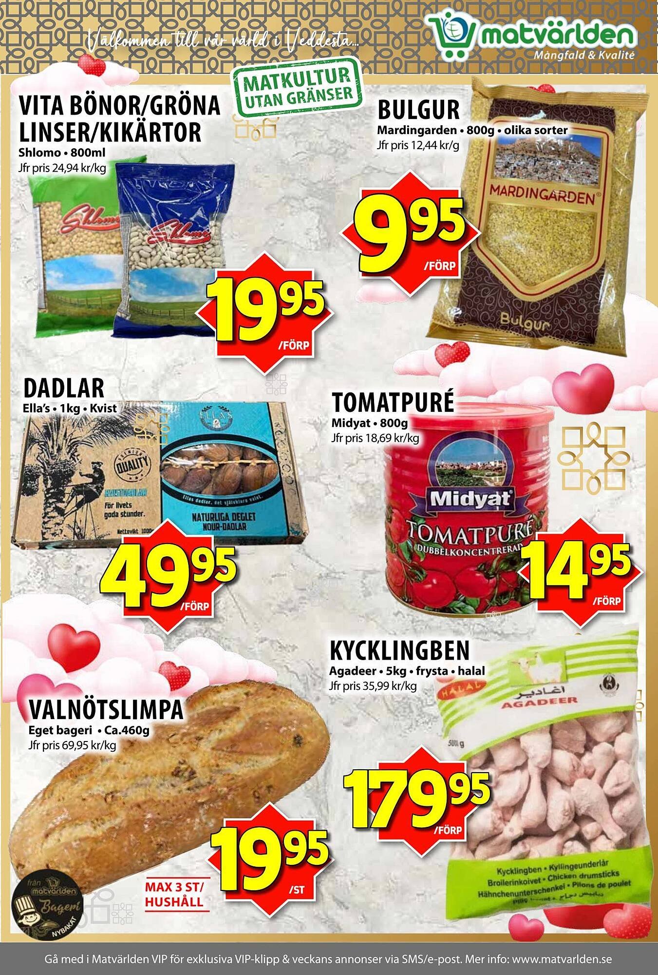 Matvärlden Tensta reklamblad