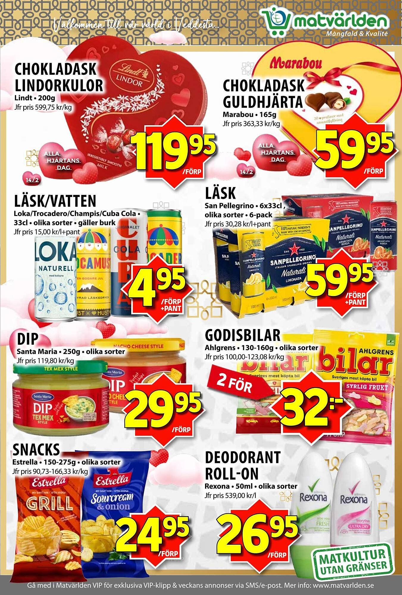 Matvärlden Tensta reklamblad