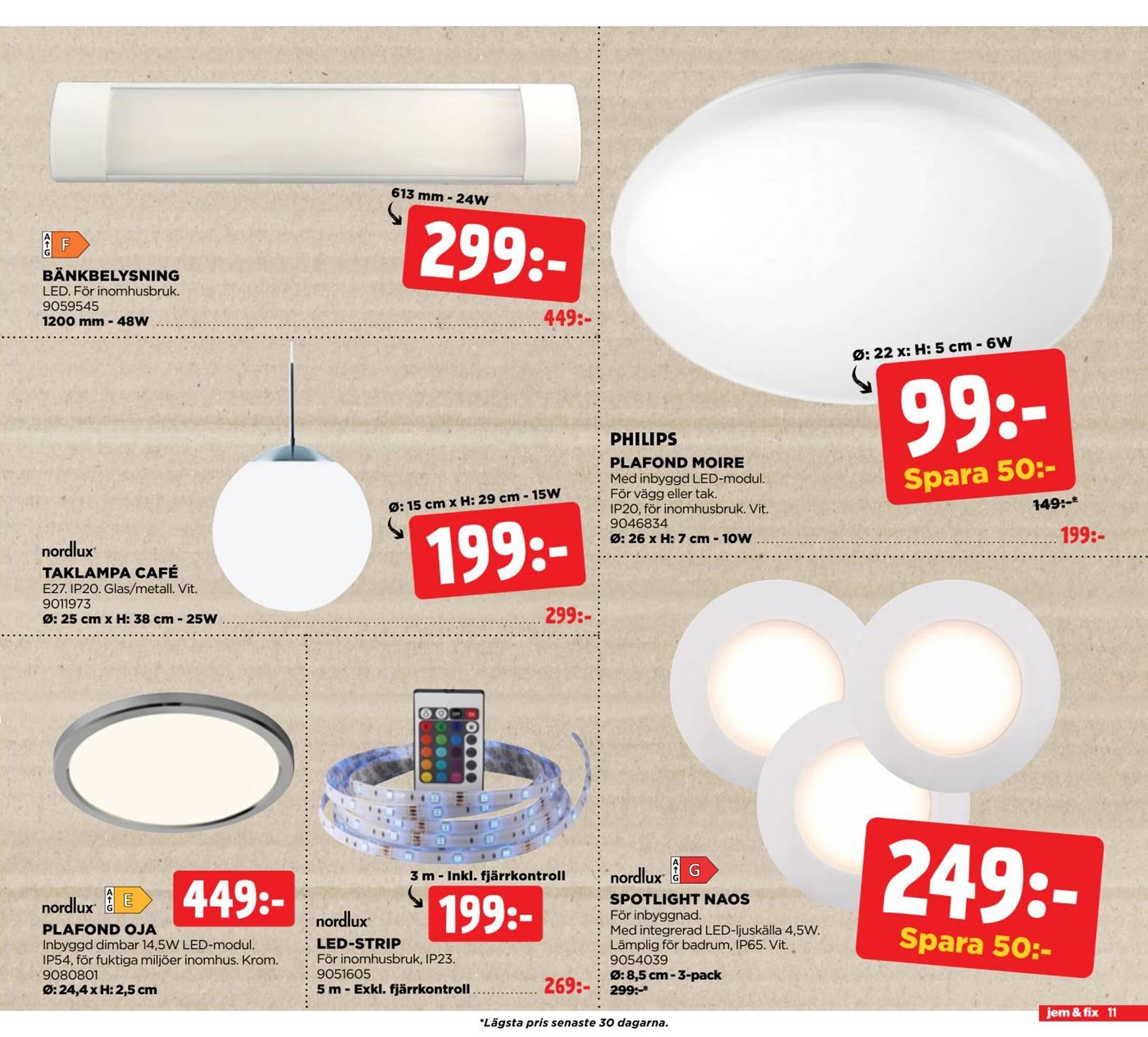 Jem&amp;Fix reklamblad (2026-01-19 - 2026-02-09)