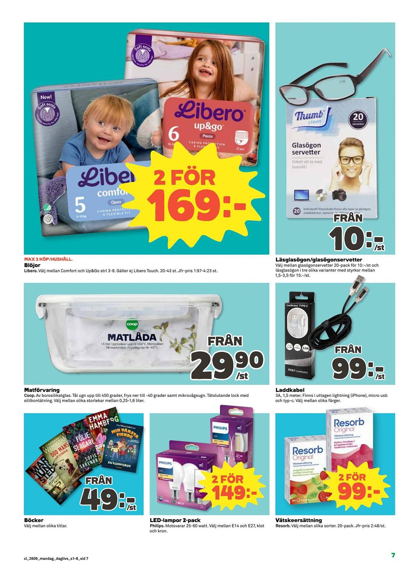 Coop Daglivs reklamblad