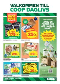 Coop Daglivs reklamblad