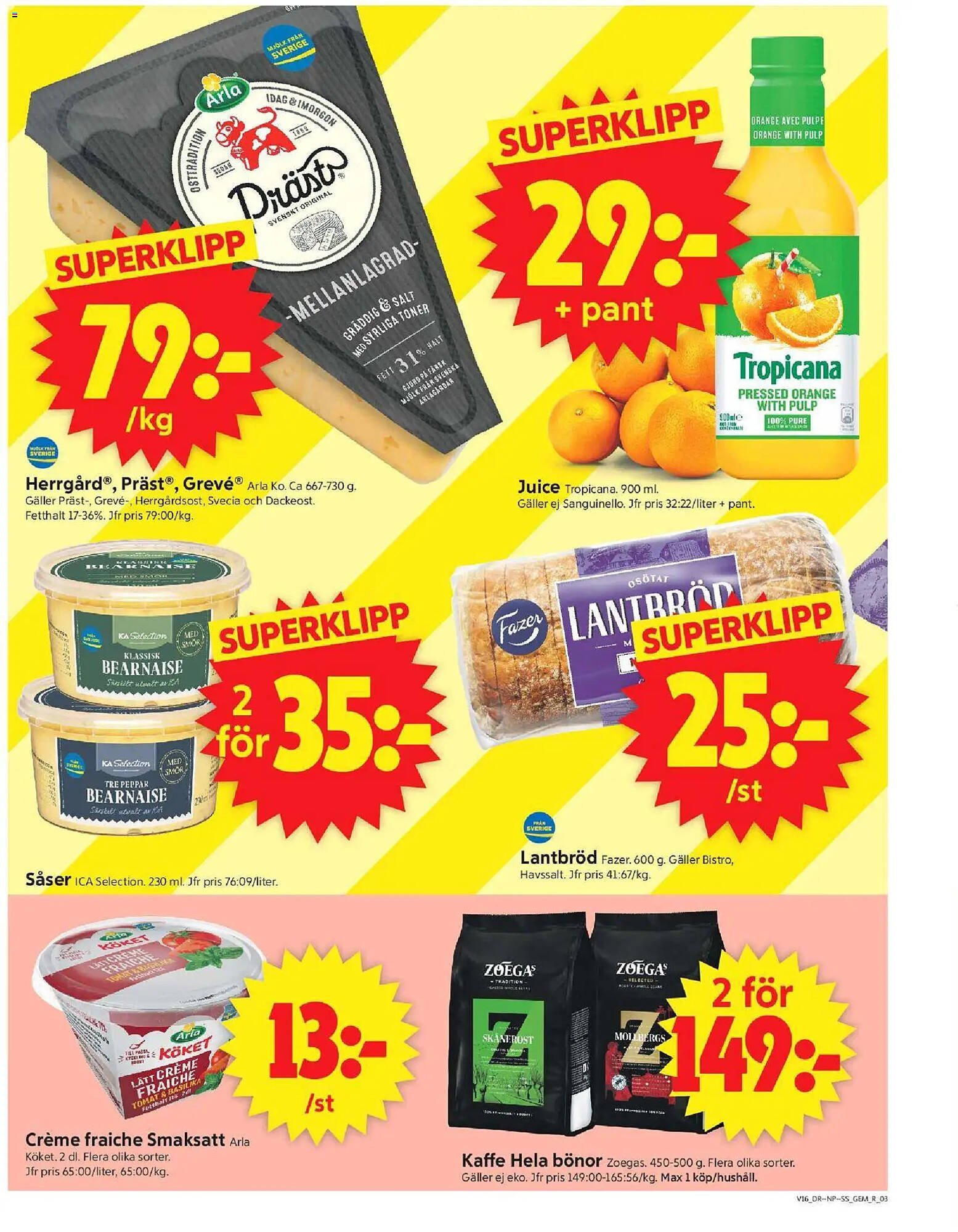 ICA Supermarket reklamblad