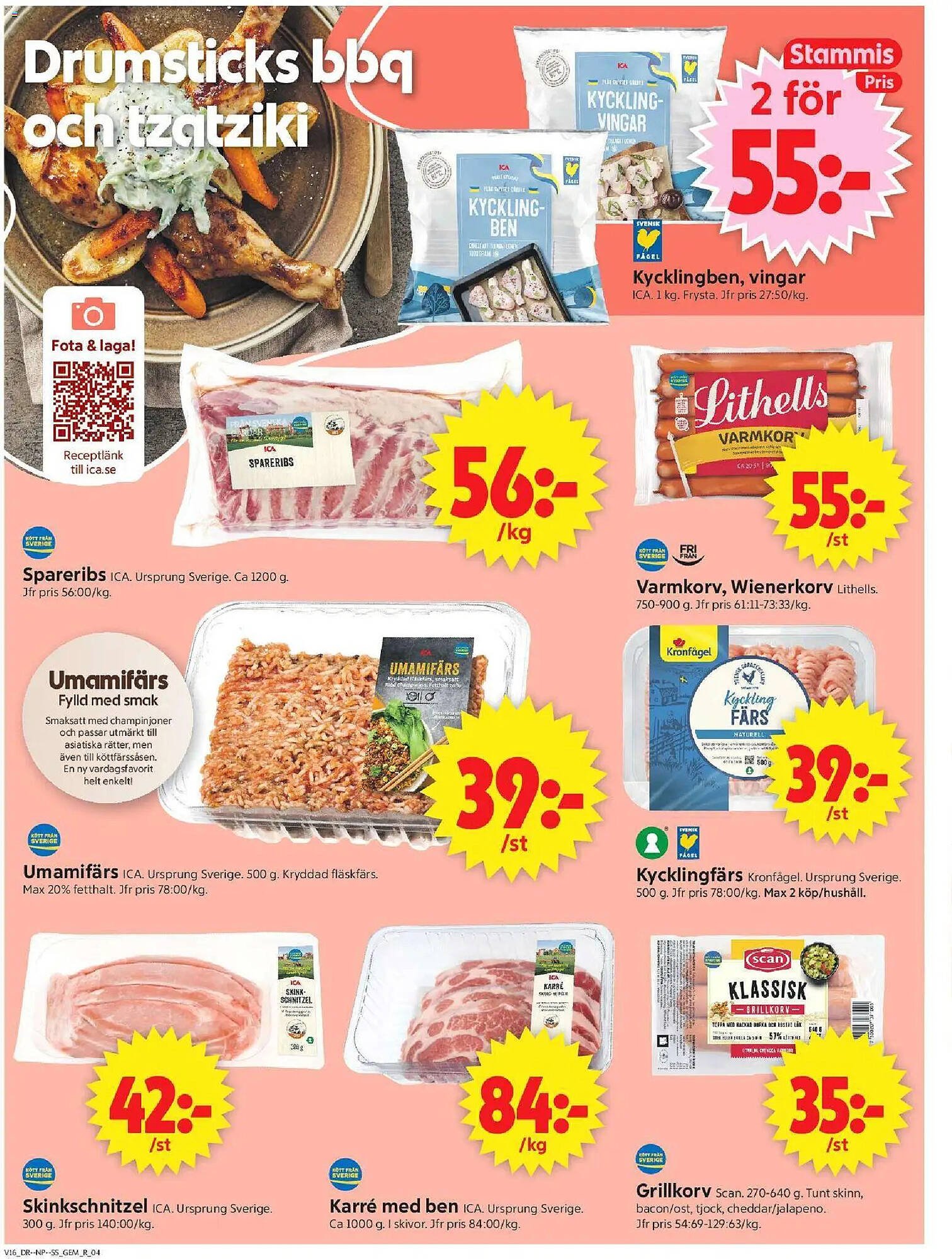 ICA Supermarket reklamblad