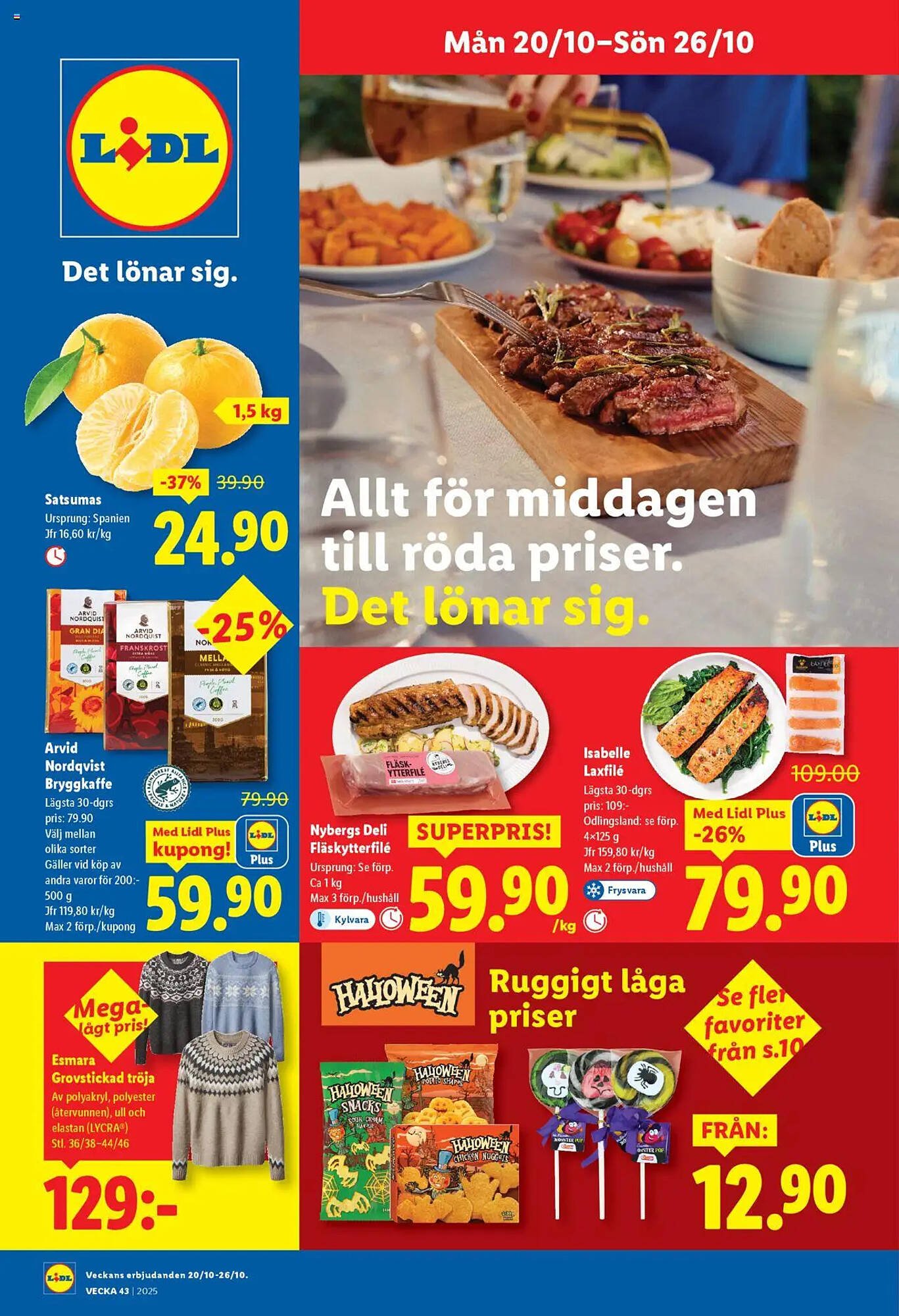 Lidl reklamblad (2025-10-20 - 2025-10-26)