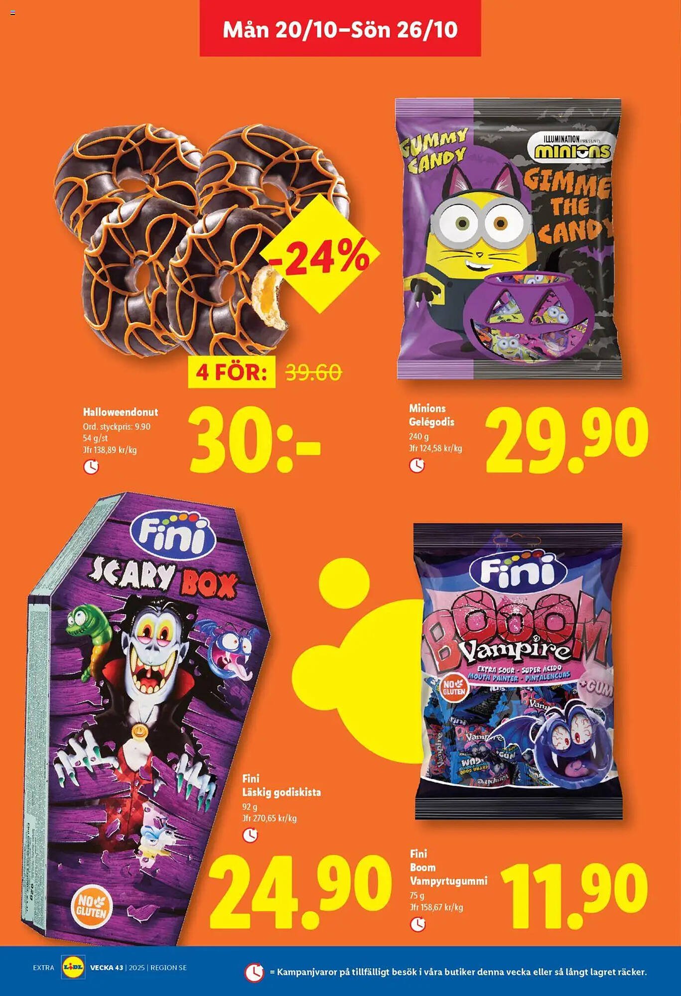 Lidl reklamblad (2025-10-20 - 2025-10-26)