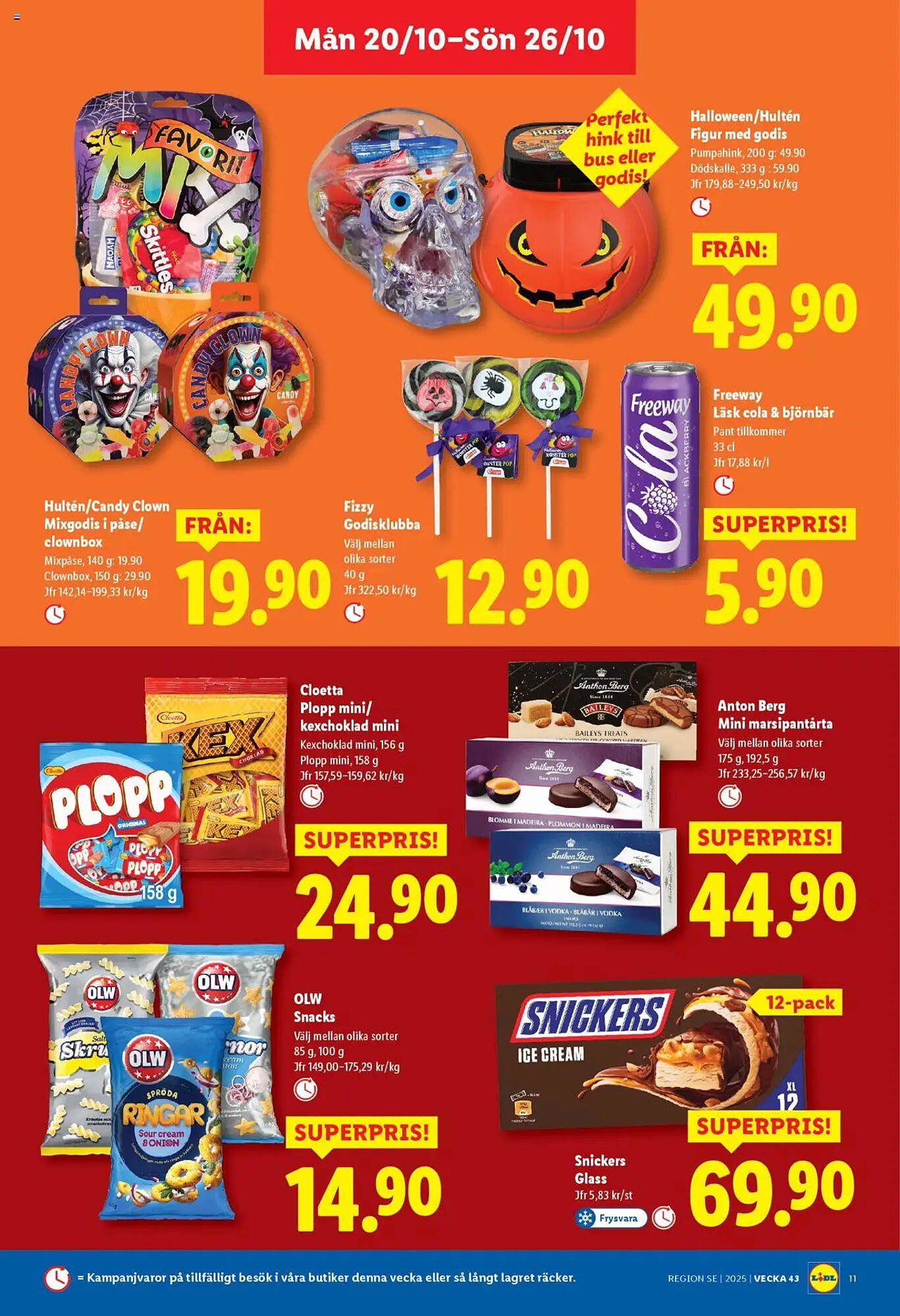 Lidl reklamblad (2025-10-20 - 2025-10-26)