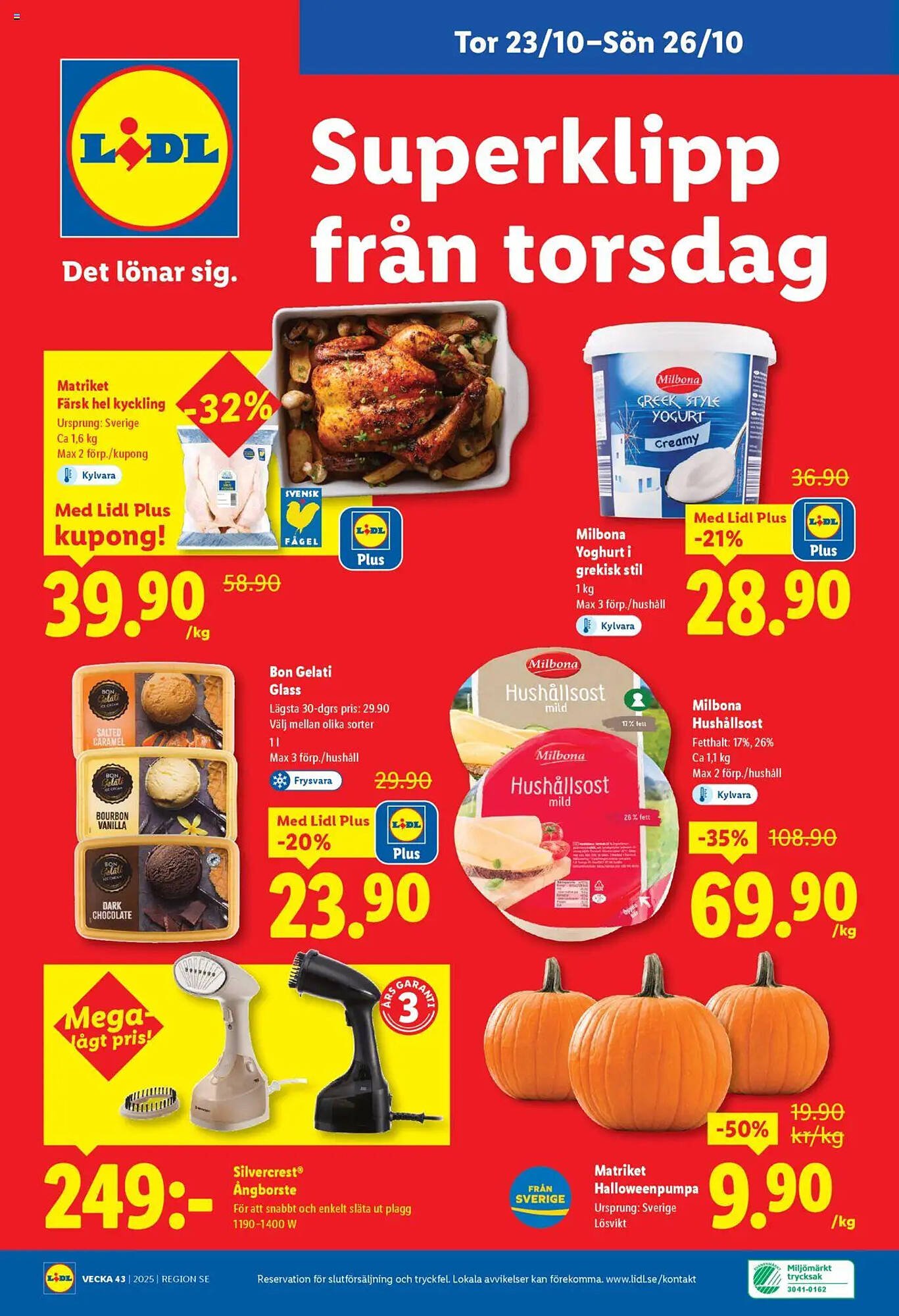 Lidl reklamblad (2025-10-20 - 2025-10-26)