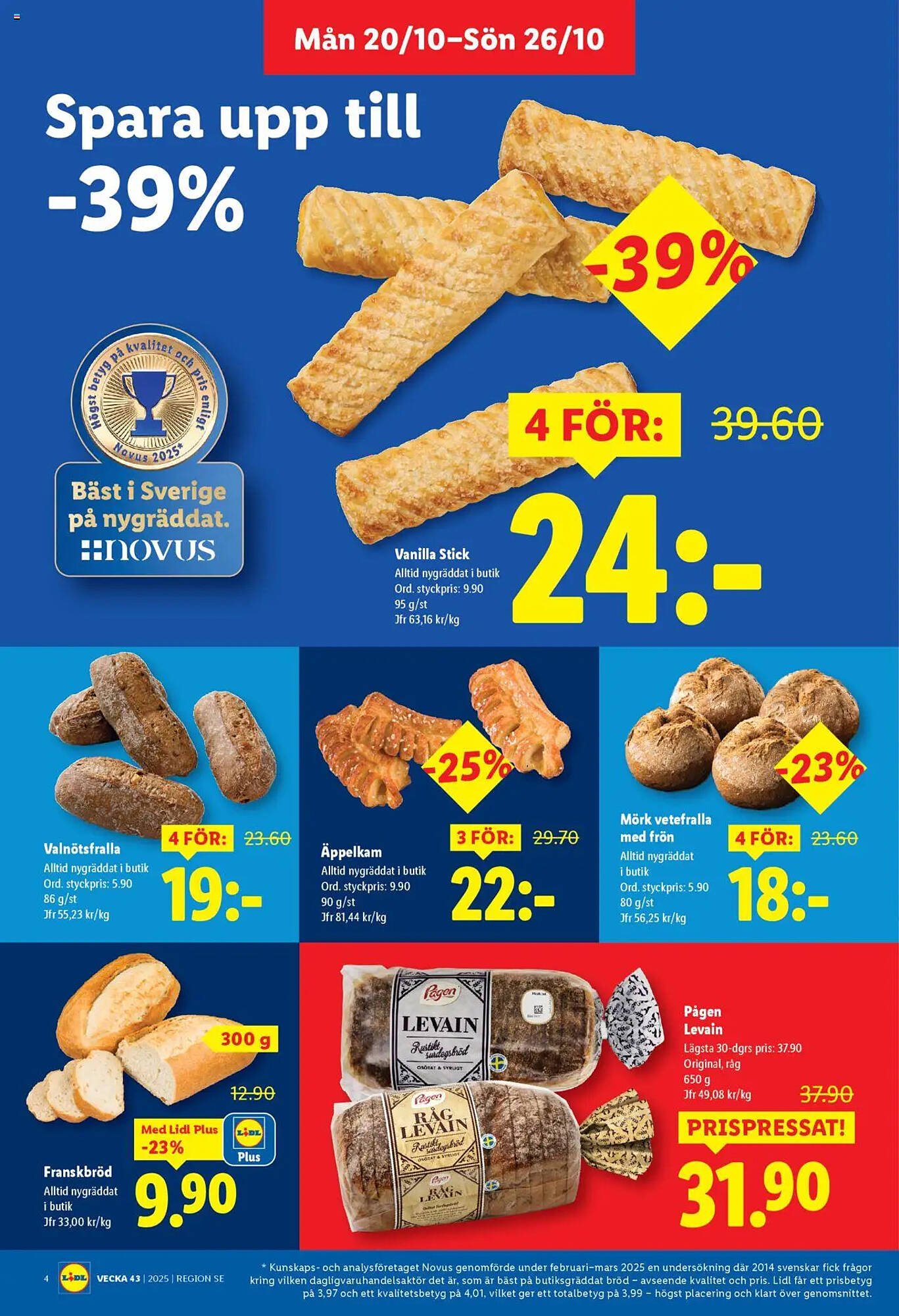 Lidl reklamblad (2025-10-20 - 2025-10-26)