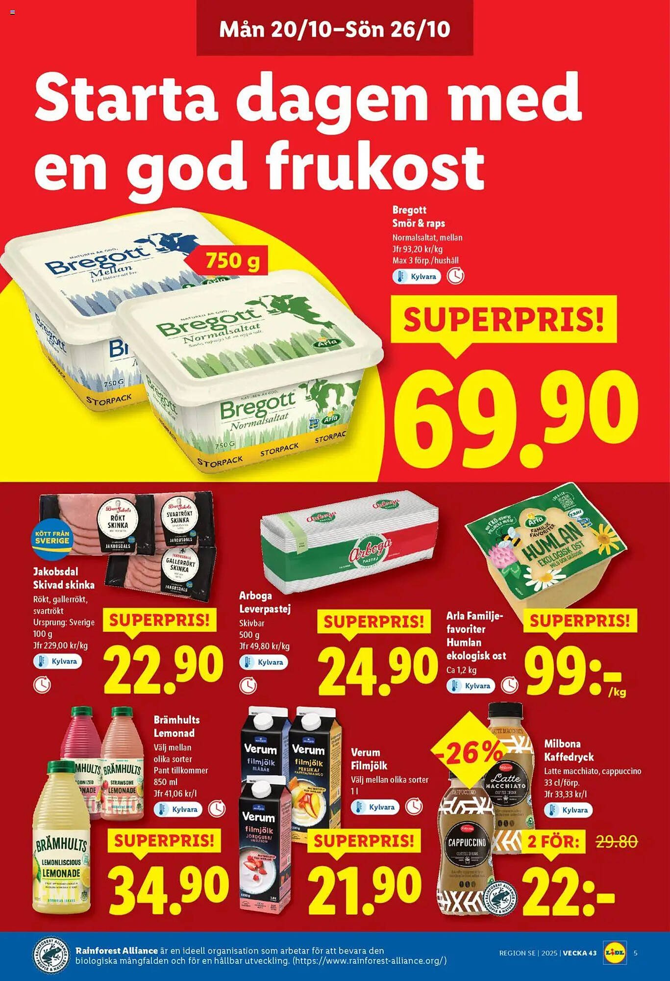 Lidl reklamblad (2025-10-20 - 2025-10-26)