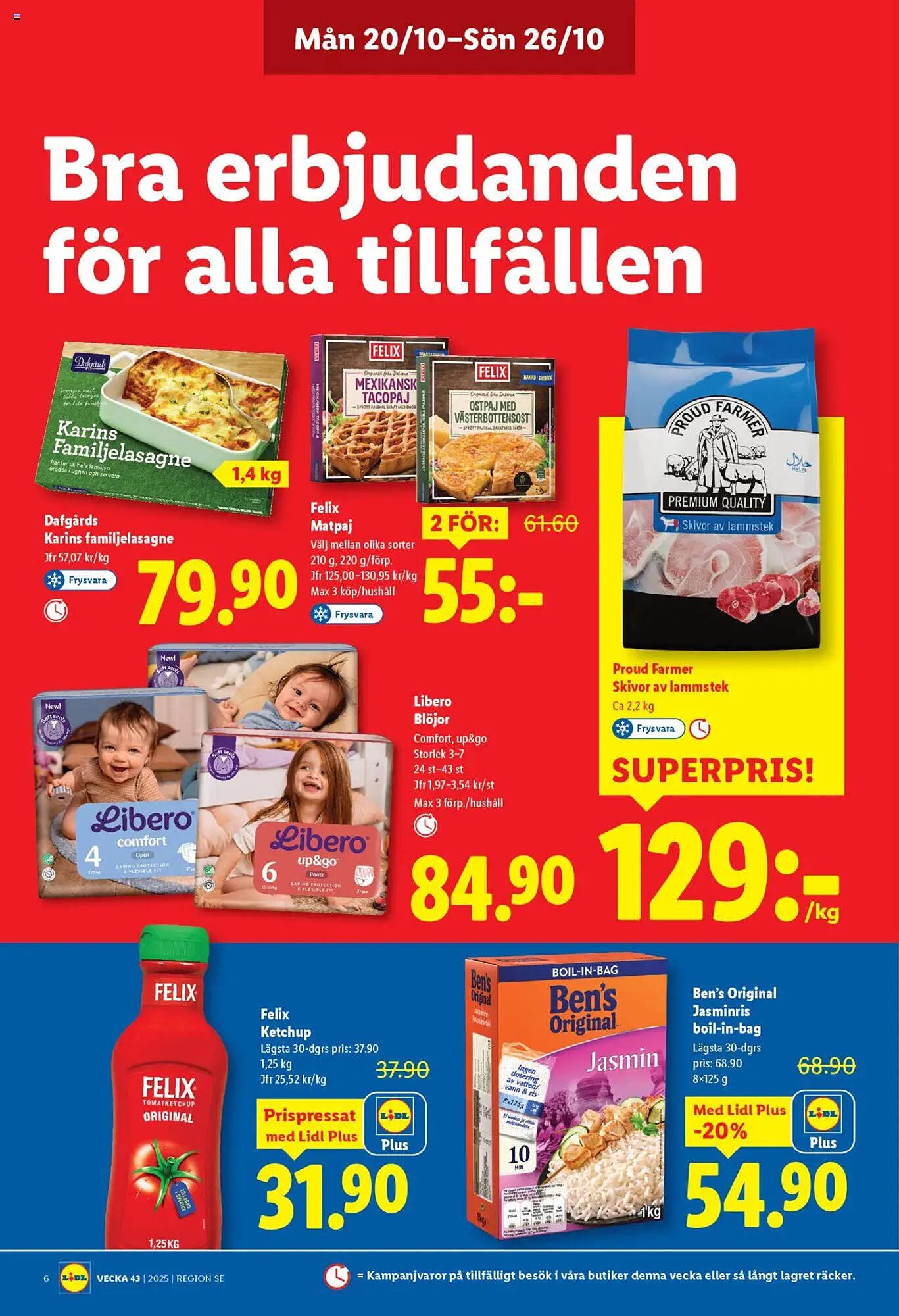 Lidl reklamblad (2025-10-20 - 2025-10-26)