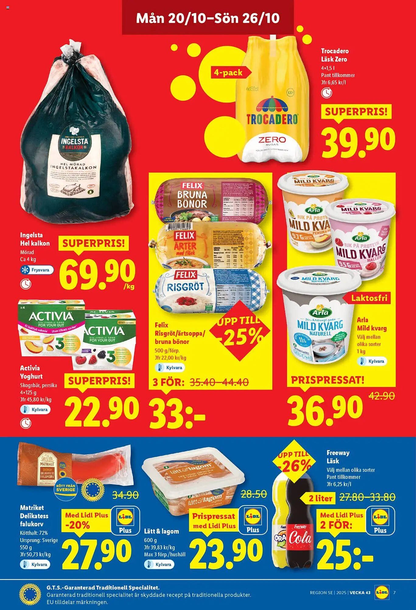 Lidl reklamblad (2025-10-20 - 2025-10-26)