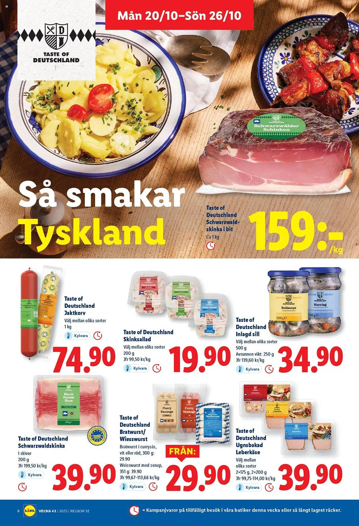 Lidl reklamblad (2025-10-20 - 2025-10-26)