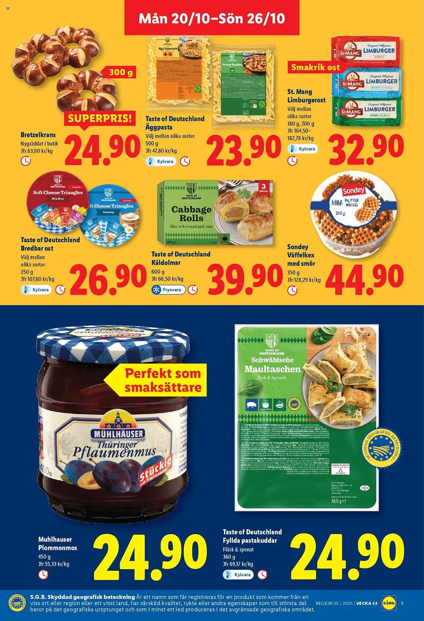 Lidl reklamblad (2025-10-20 - 2025-10-26)
