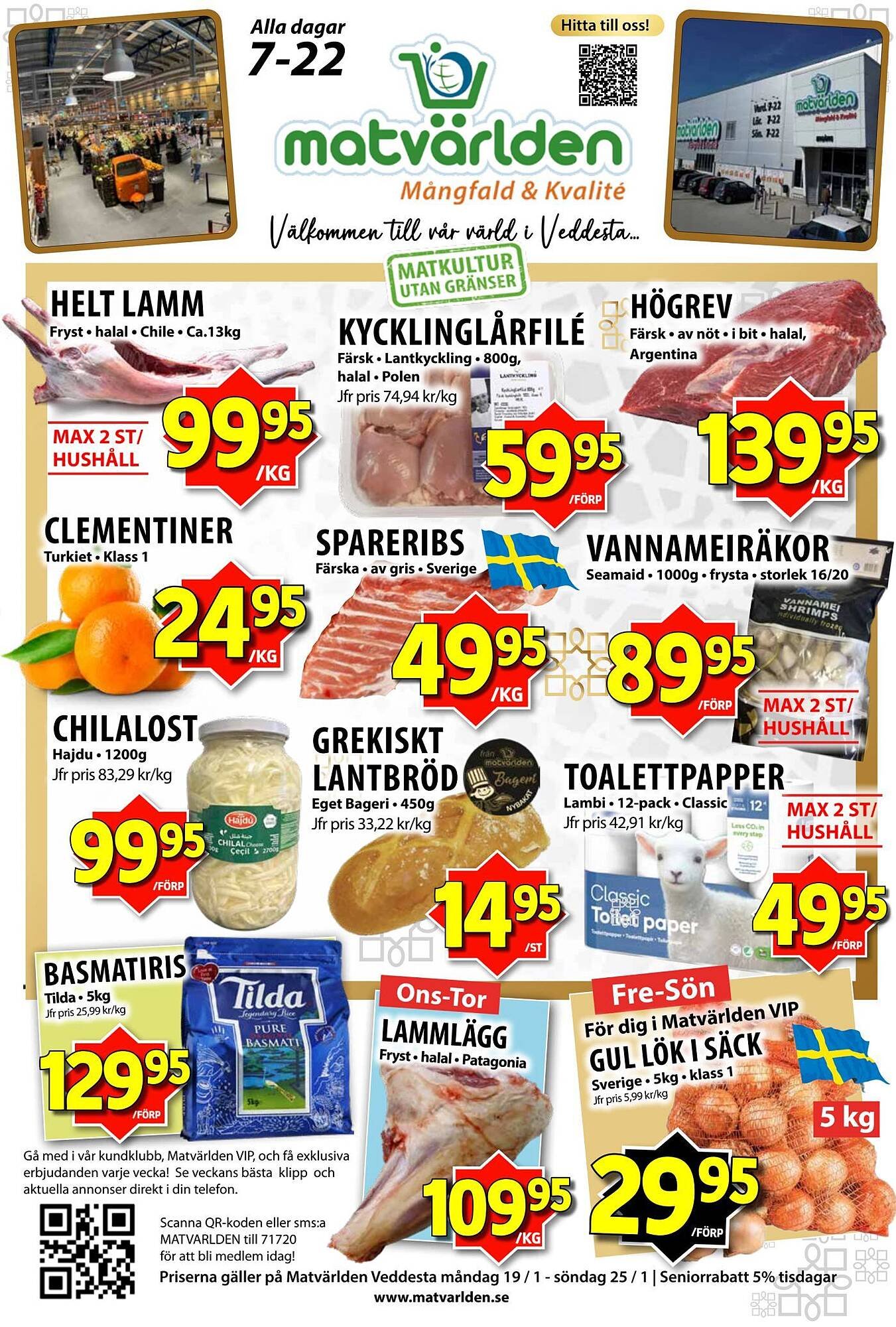 Matvärlden Tensta reklamblad