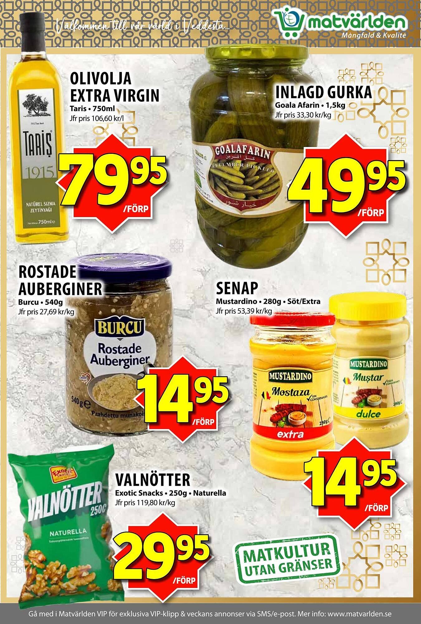 Matvärlden Tensta reklamblad