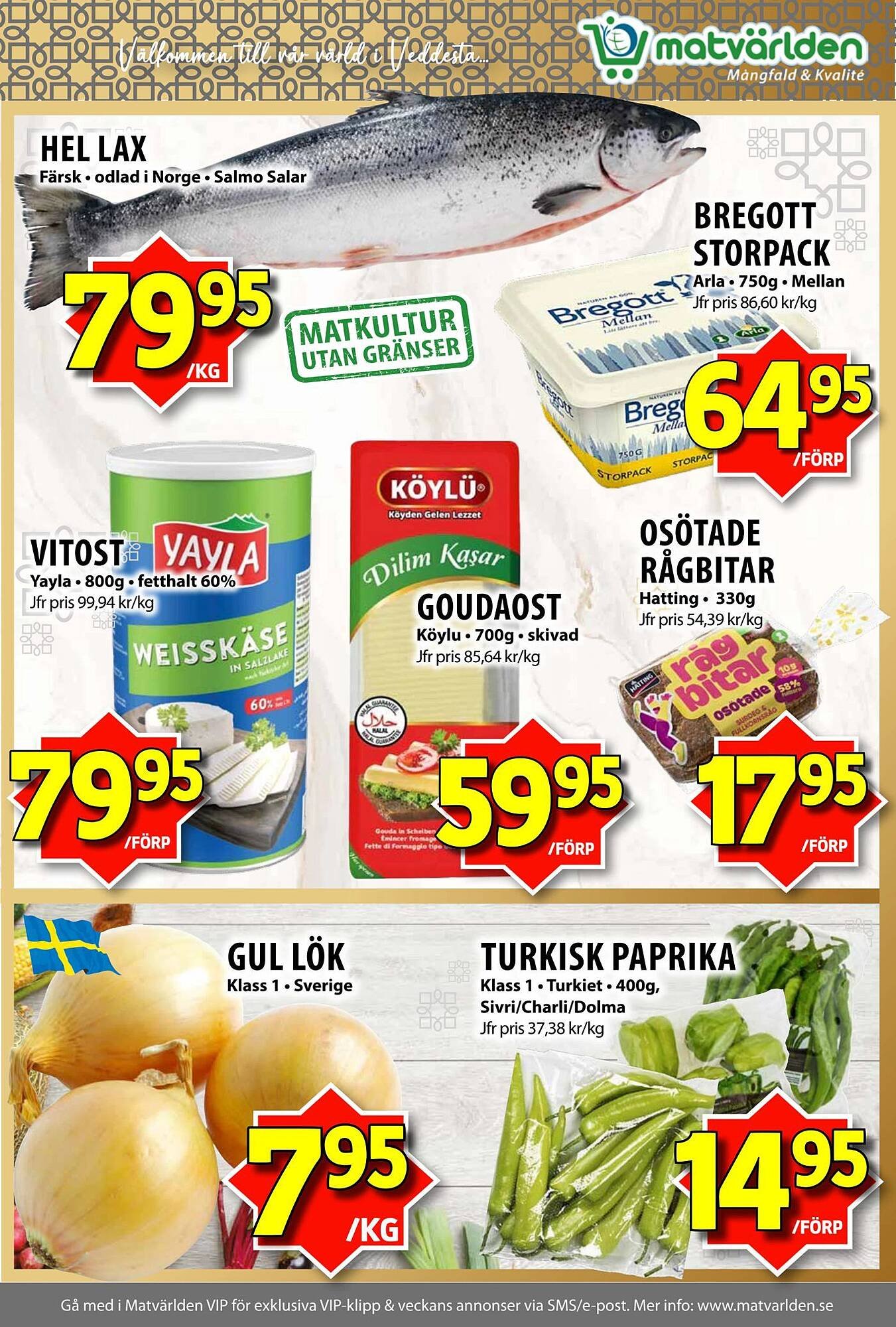 Matvärlden Tensta reklamblad
