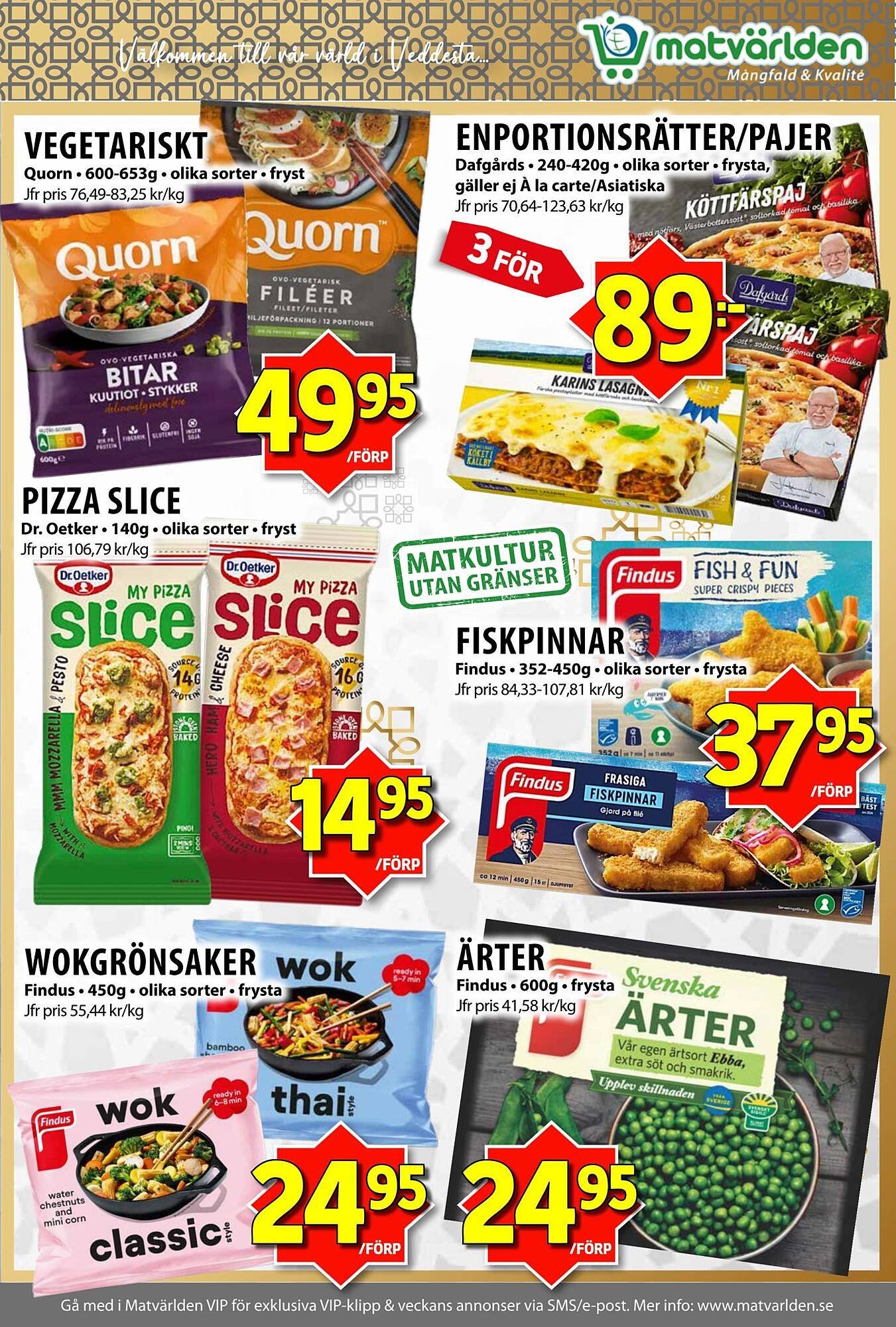 Matvärlden Tensta reklamblad