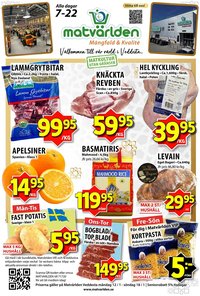 Matvärlden Tensta reklamblad