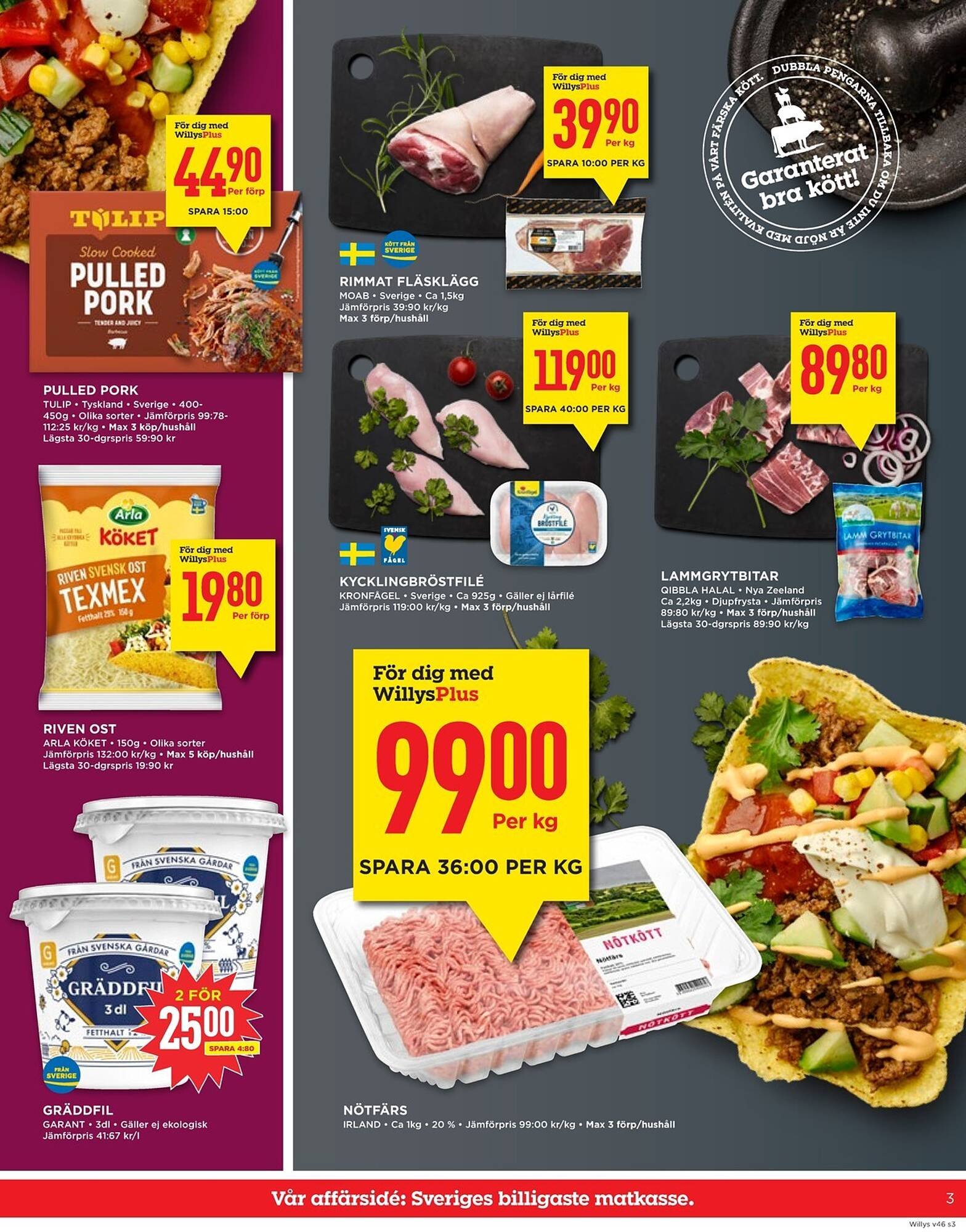 Willys reklamblad (2025-11-10 - 2025-11-16)