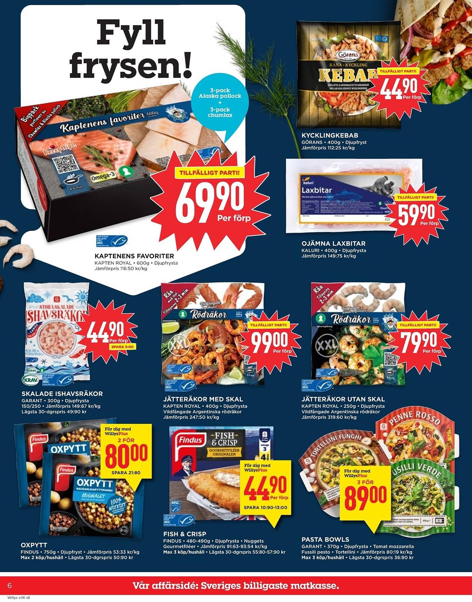 Willys reklamblad (2025-11-10 - 2025-11-16)