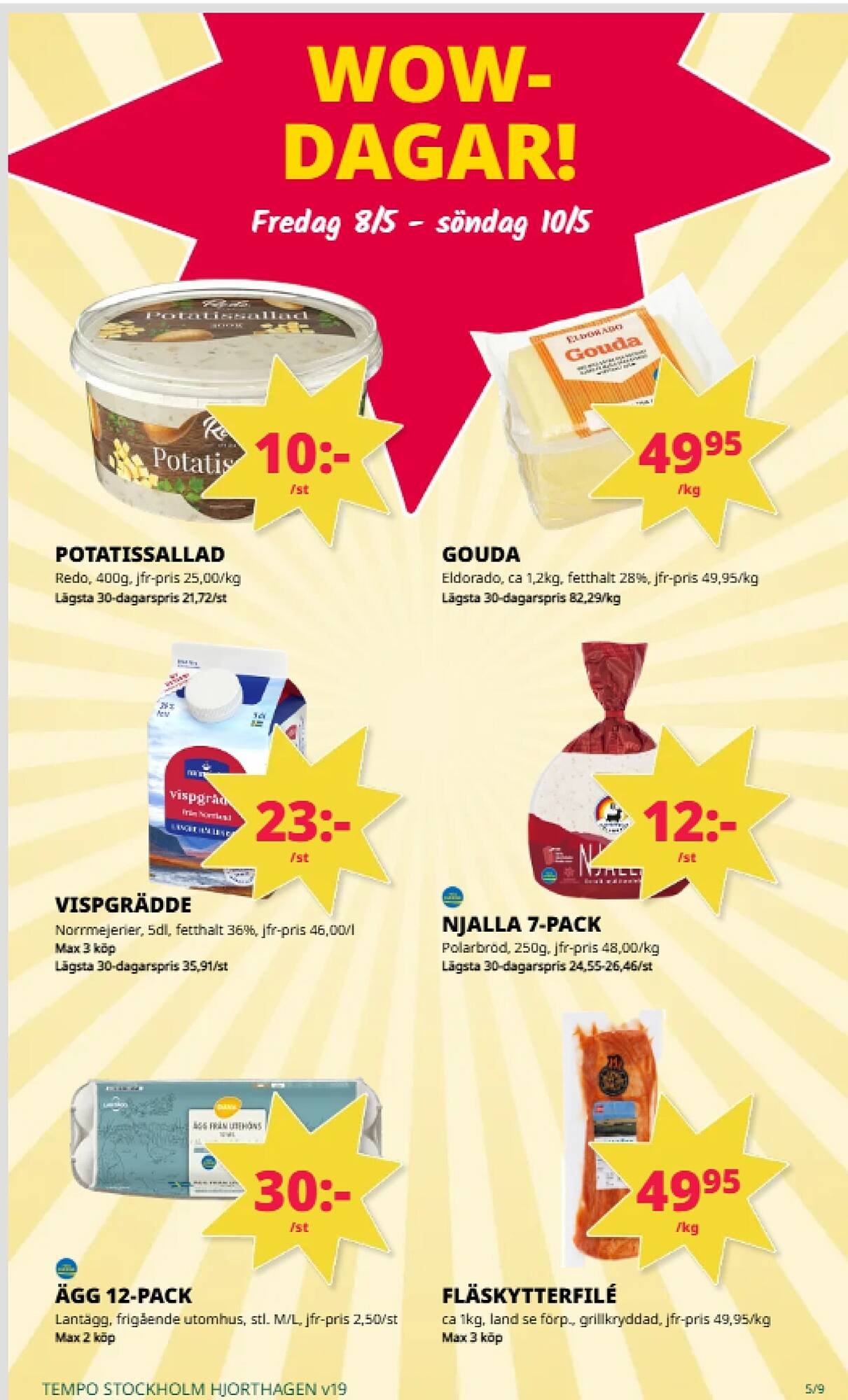 Tempo reklamblad