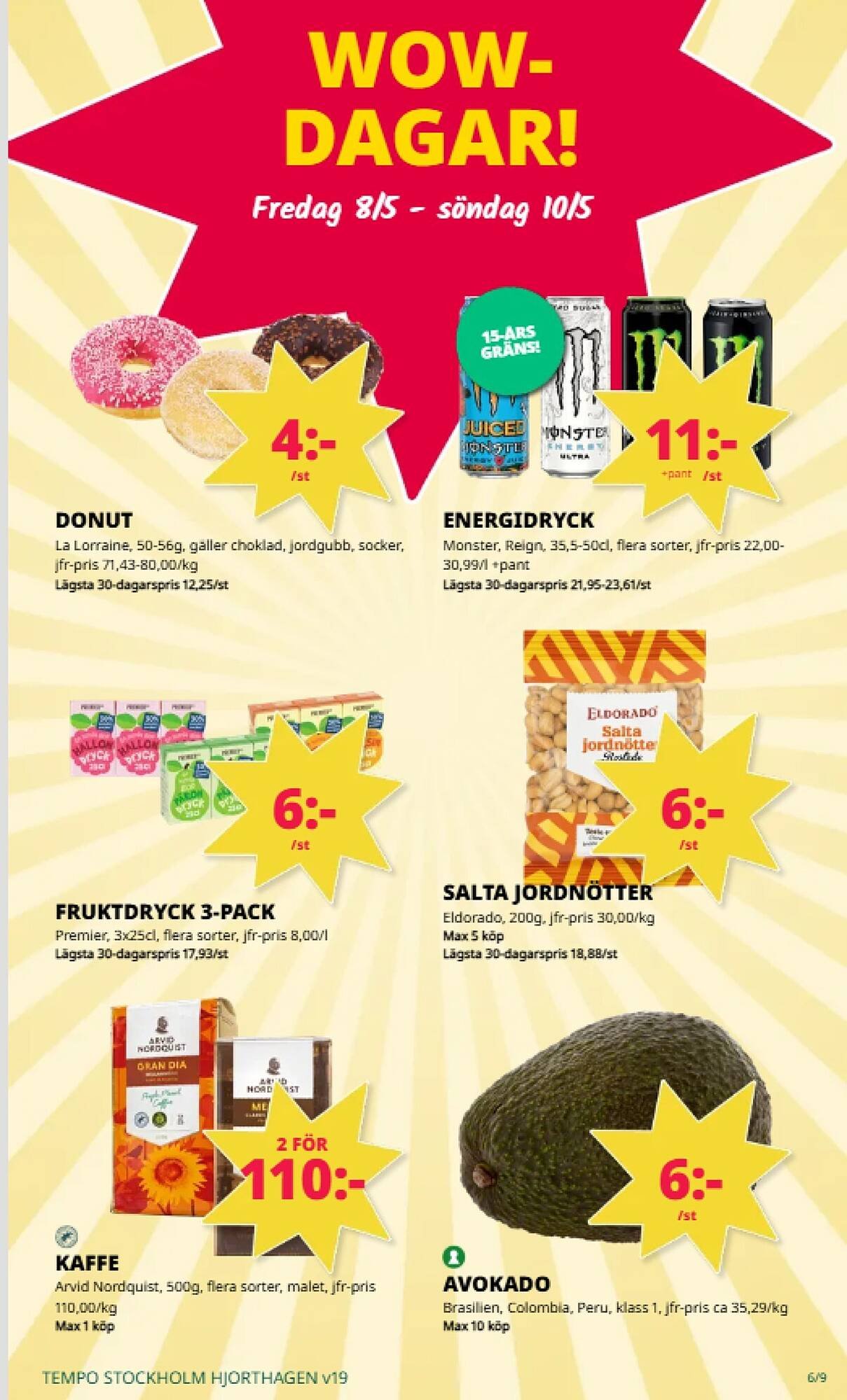 Tempo reklamblad