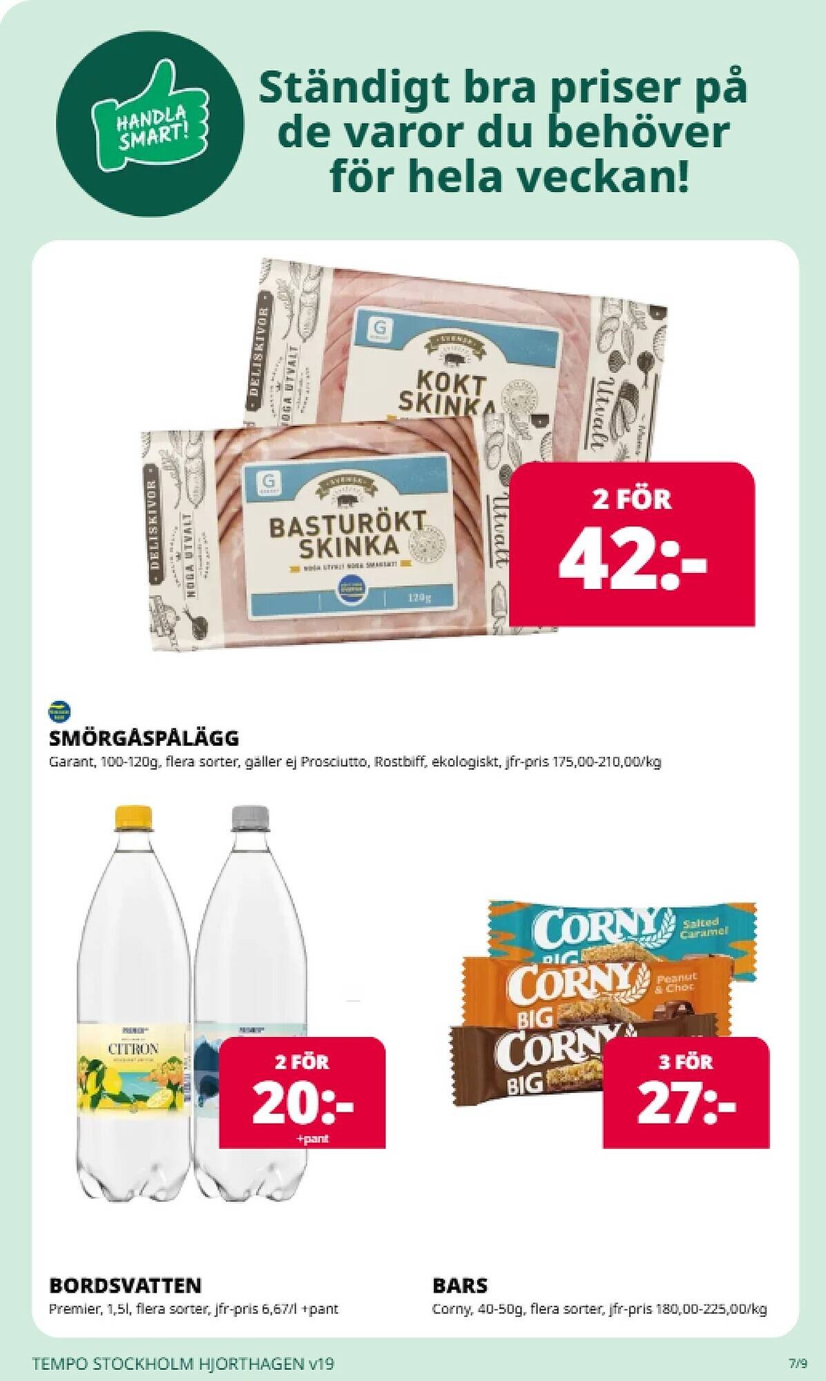 Tempo reklamblad