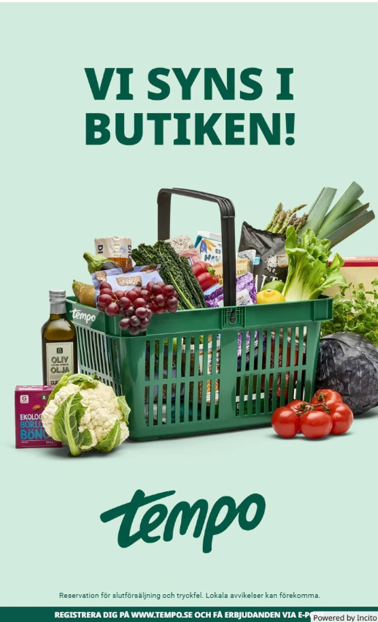 Tempo reklamblad