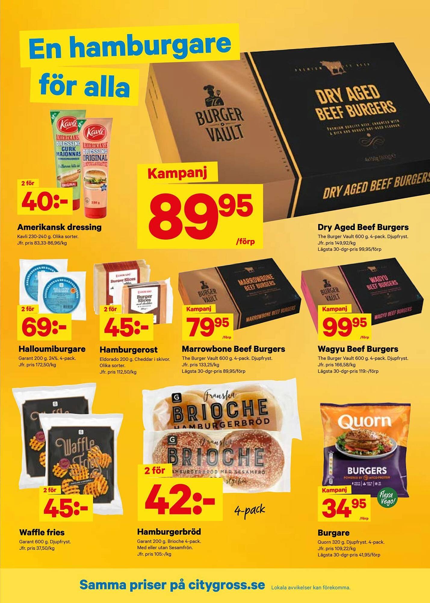 City Gross reklamblad (2025-10-13 - 2025-10-19)