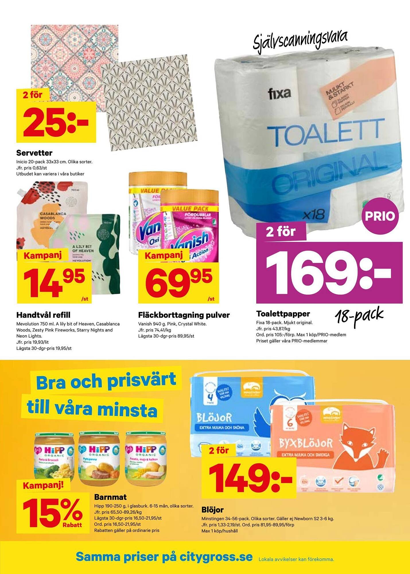 City Gross reklamblad (2025-10-13 - 2025-10-19)