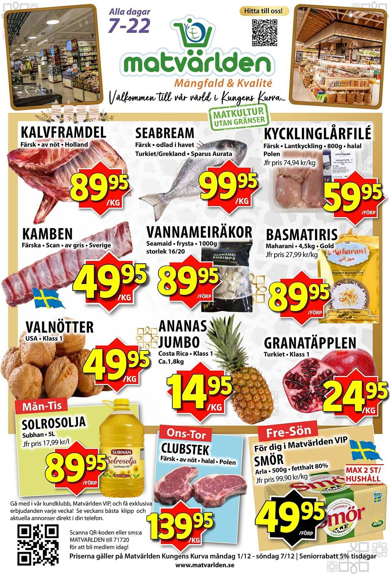 Matvärlden Tensta reklamblad