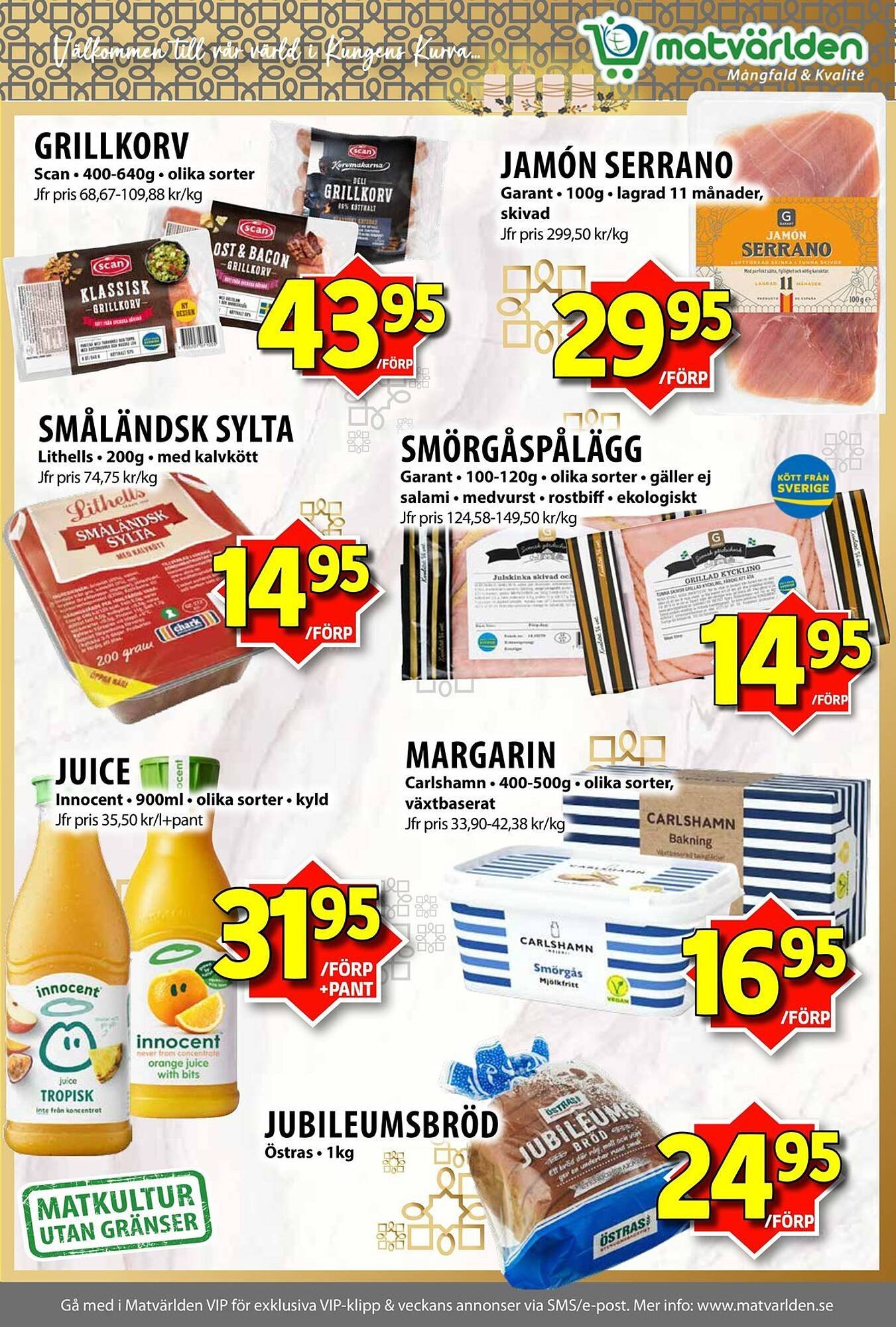Matvärlden Tensta reklamblad