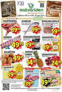 Matvärlden Tensta reklamblad