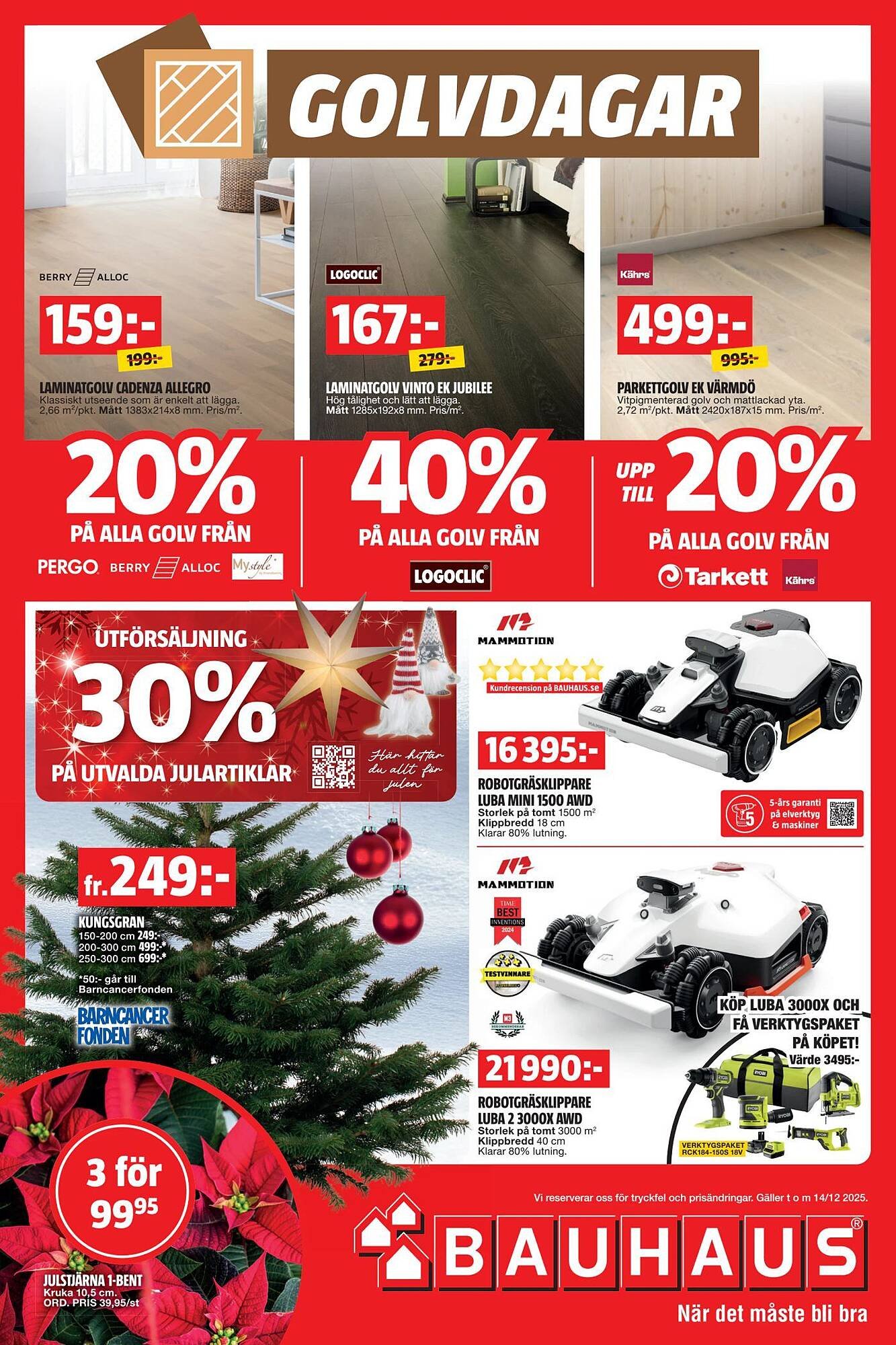 Bauhaus reklamblad (2025-12-09 - 2025-12-15)