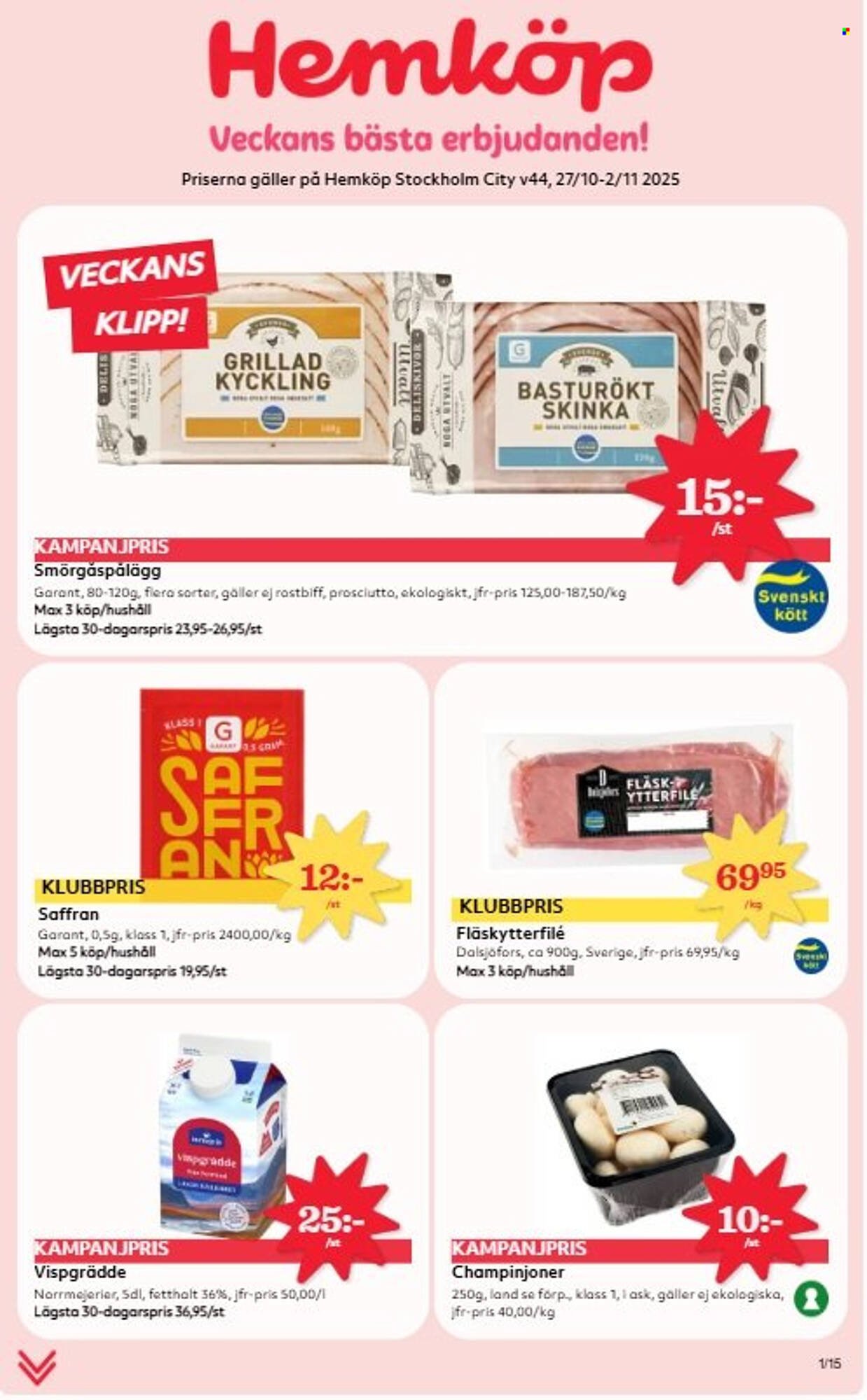 Hemköp reklamblad (2025-10-27 - 2025-11-02)