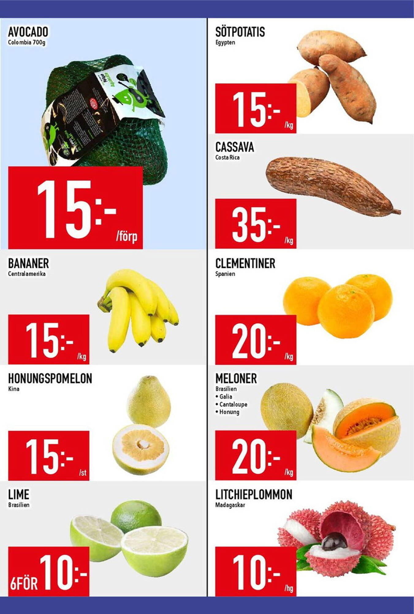 Matdax reklamblad