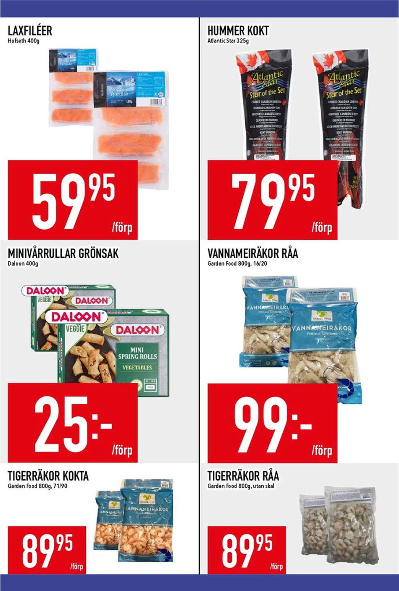 Matdax reklamblad